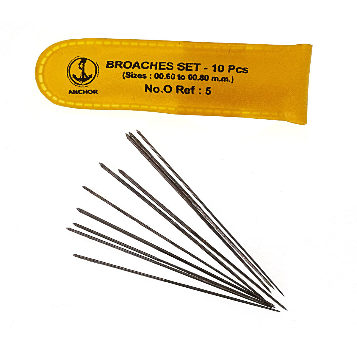 Watch Broaches x10 enlarging cutting holes hands & movements  broach 0.6 - 0.8mm