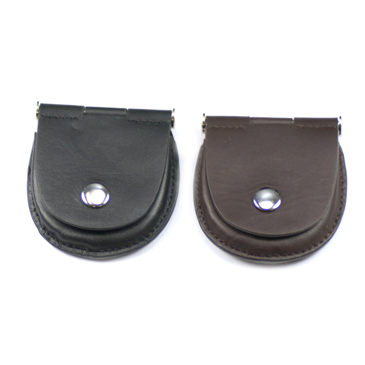Pocketwatch leather case holder brown or black cases container protector display
