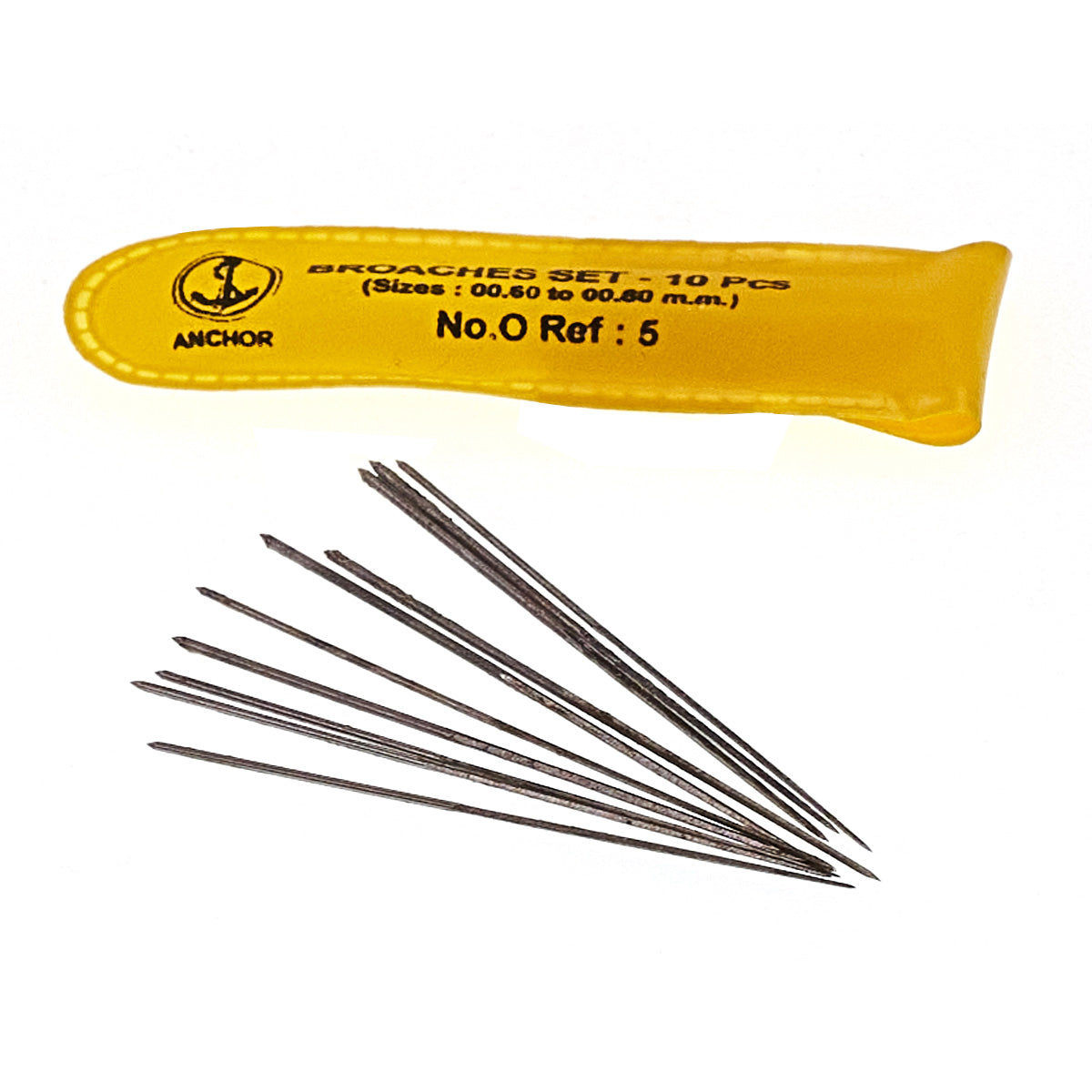 Watch Broaches x10 enlarging cutting holes hands & movements  broach 0.6 - 0.8mm