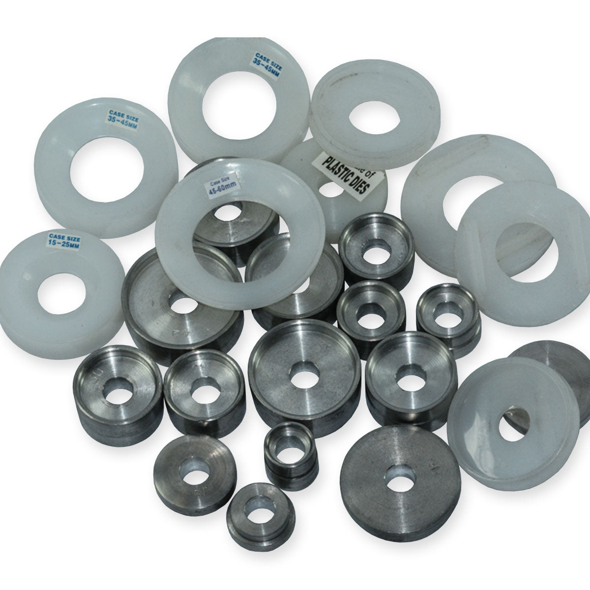 SUBSTANTIAL watch glass crystal fitting machine & case back press +24 dies set