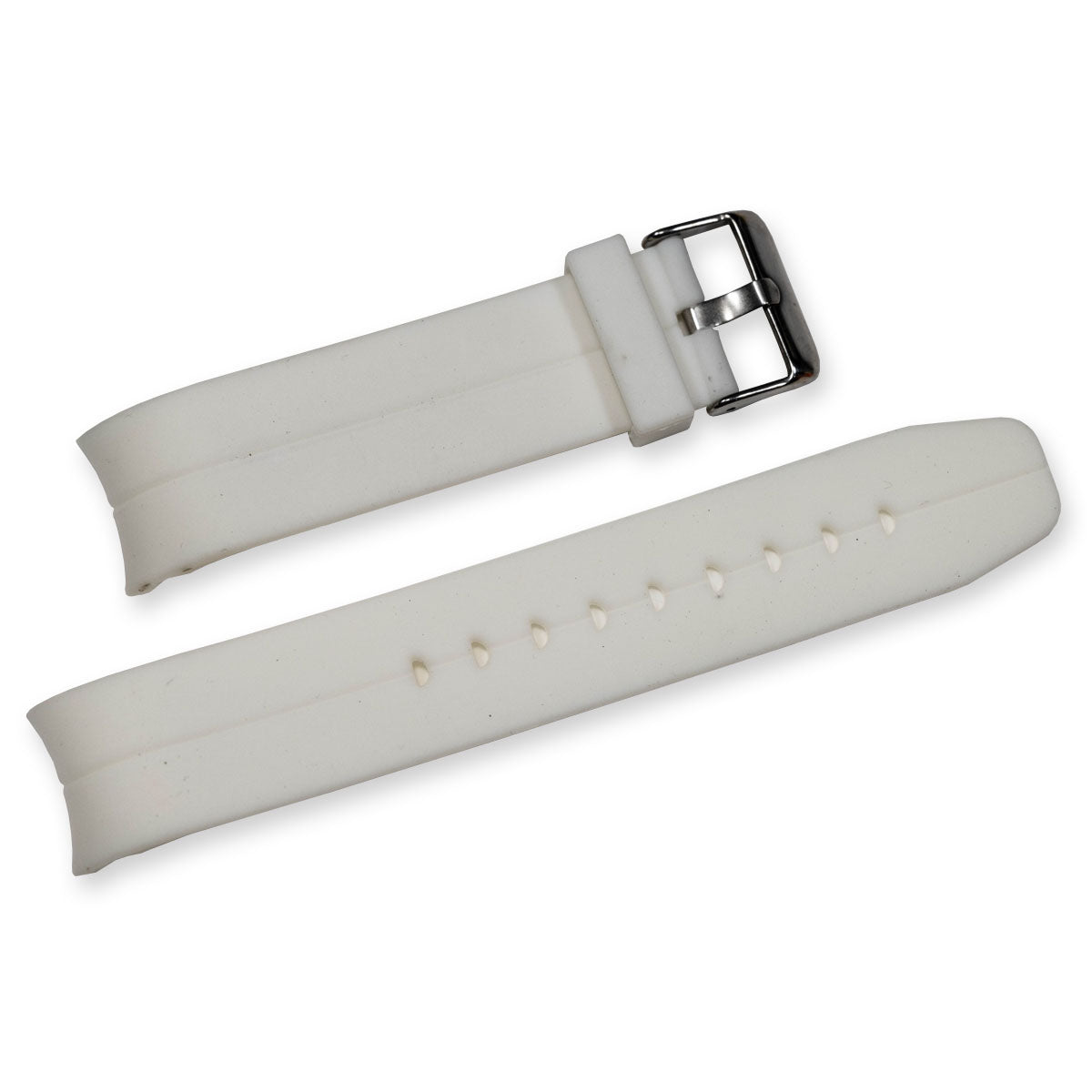 QUALITY Curved Ends Watch Strap Rubber For Rolex Submariner 20mm 22mm Divers NEW