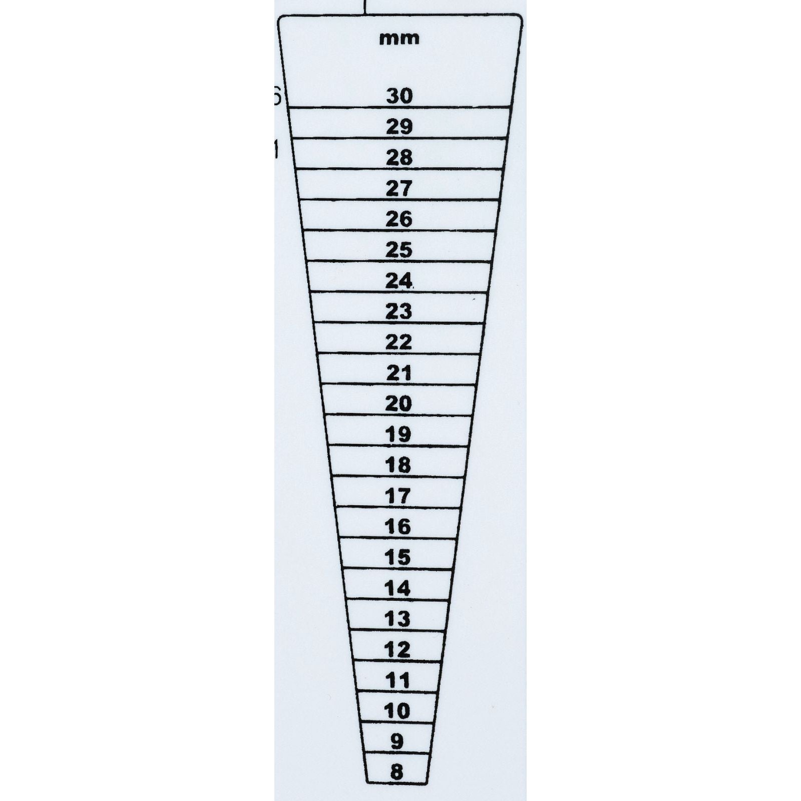 Battery size gauge chart & spring bar sizer guide selector watch repairs side