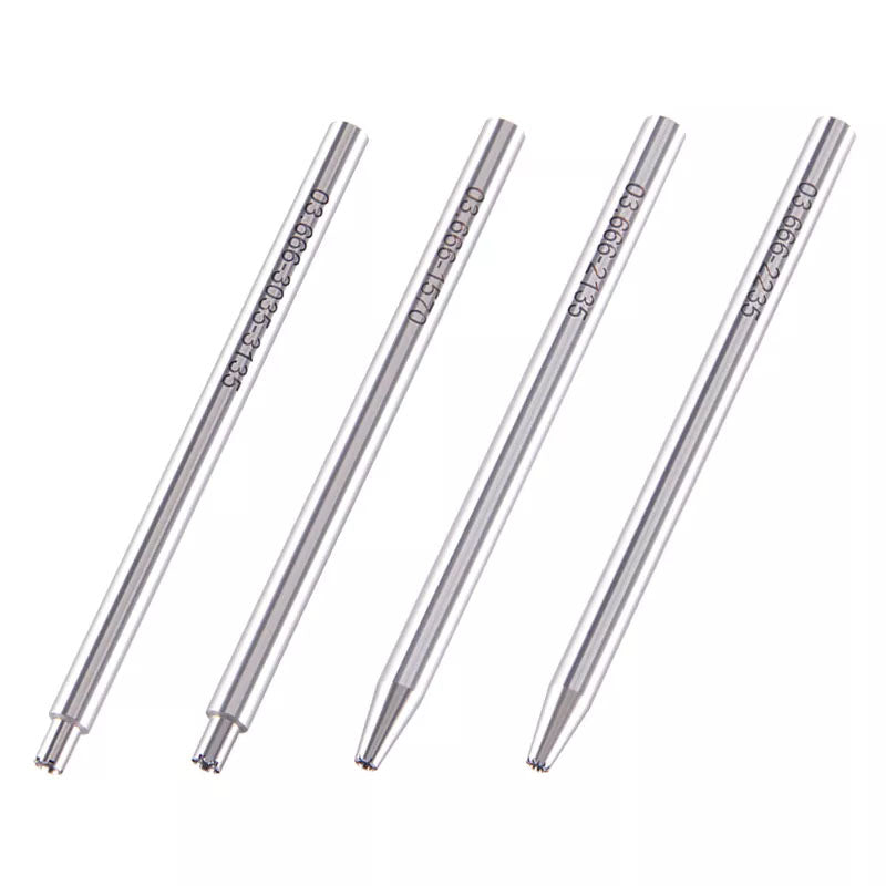 Set 4pcs Oscillating Rotor Weight Axle Shaft Punch For Rolex Watch Repair