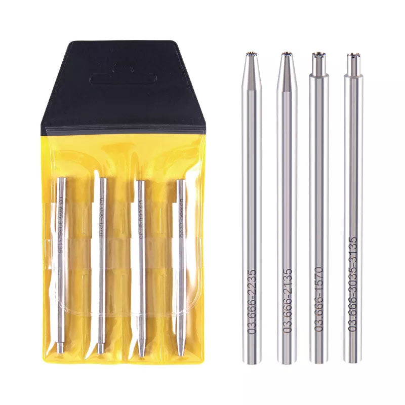 Set 4pcs Oscillating Rotor Weight Axle Shaft Punch For Rolex Watch Repair