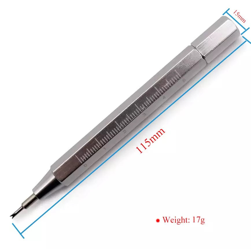 Watch Spring Bar Tool Remover Links Fit Strap fitting Pins Tool Ruler Bracelet