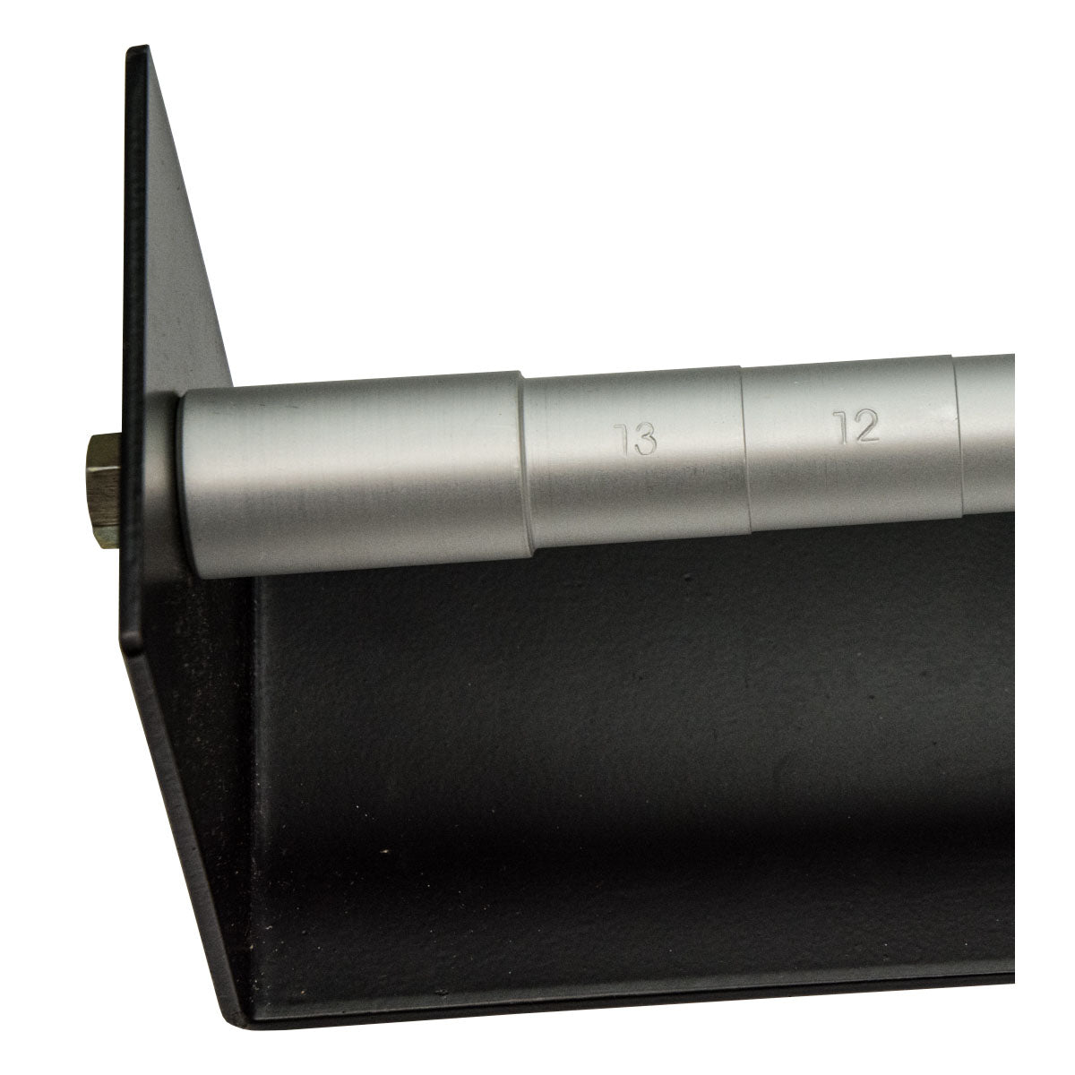 Stepped metal mandrel gauge & stand wire wrapping shaping tool jewellery craft