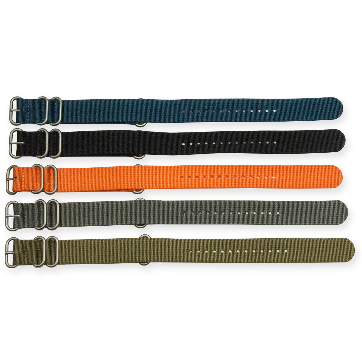 Super Hard Wearing Military Watch Strap Satin Mens Nylon Divers Army Quality