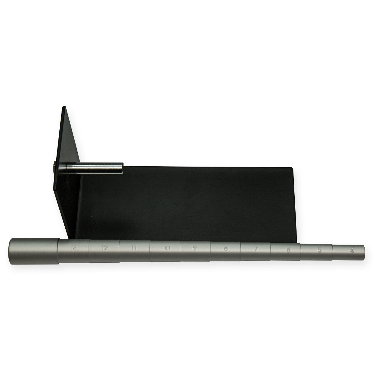 Stepped metal mandrel gauge & stand wire wrapping shaping tool jewellery craft