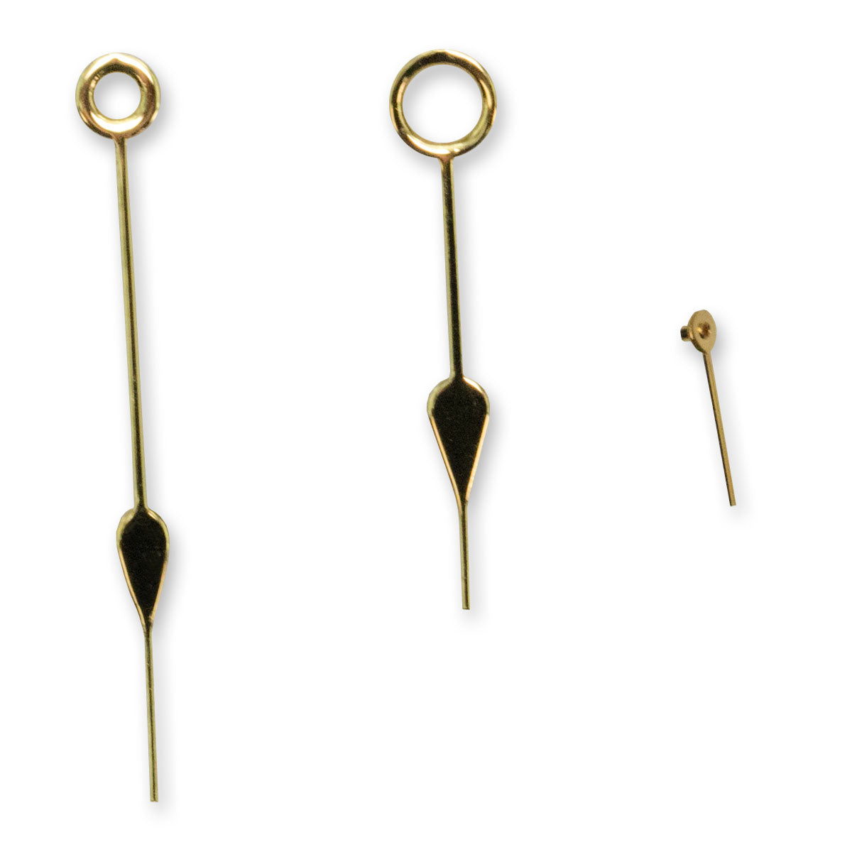 Pocket Watch Spade Shape Hands Set Pocketwatch ETA UT 6497 Gold Black Blue