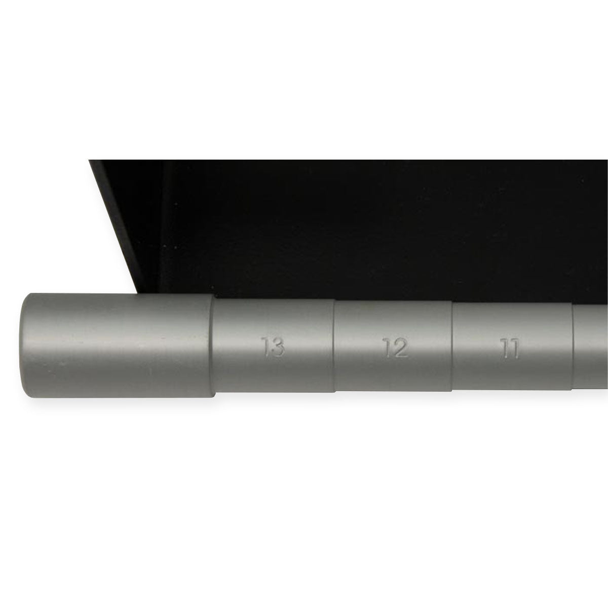 Stepped metal mandrel gauge & stand wire wrapping shaping tool jewellery craft