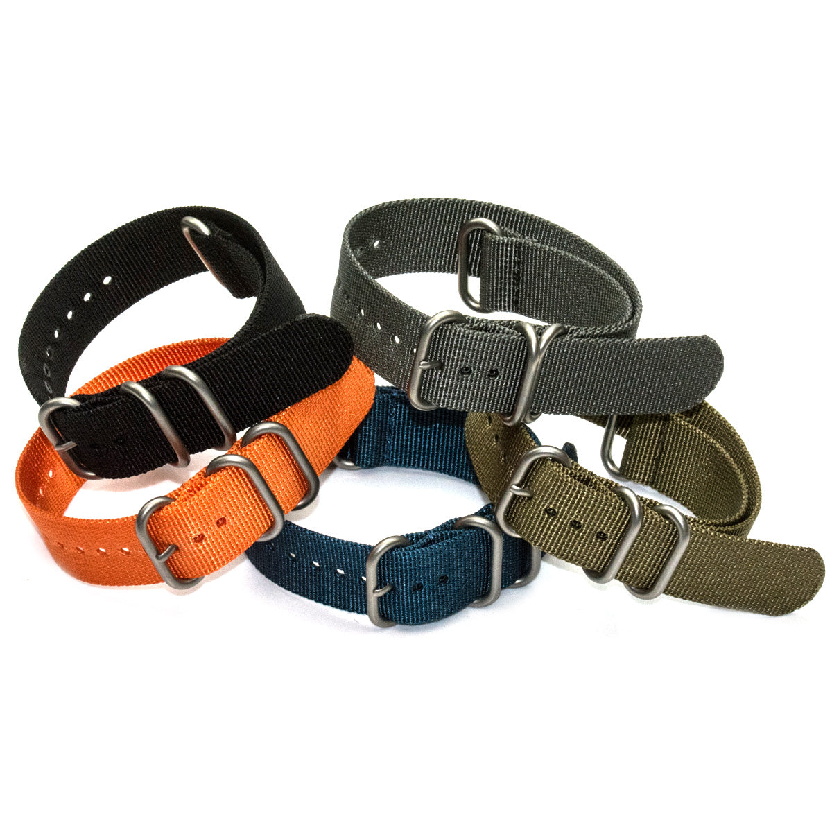 Super Hard Wearing Military Watch Strap Satin Mens Nylon Divers Army Quality