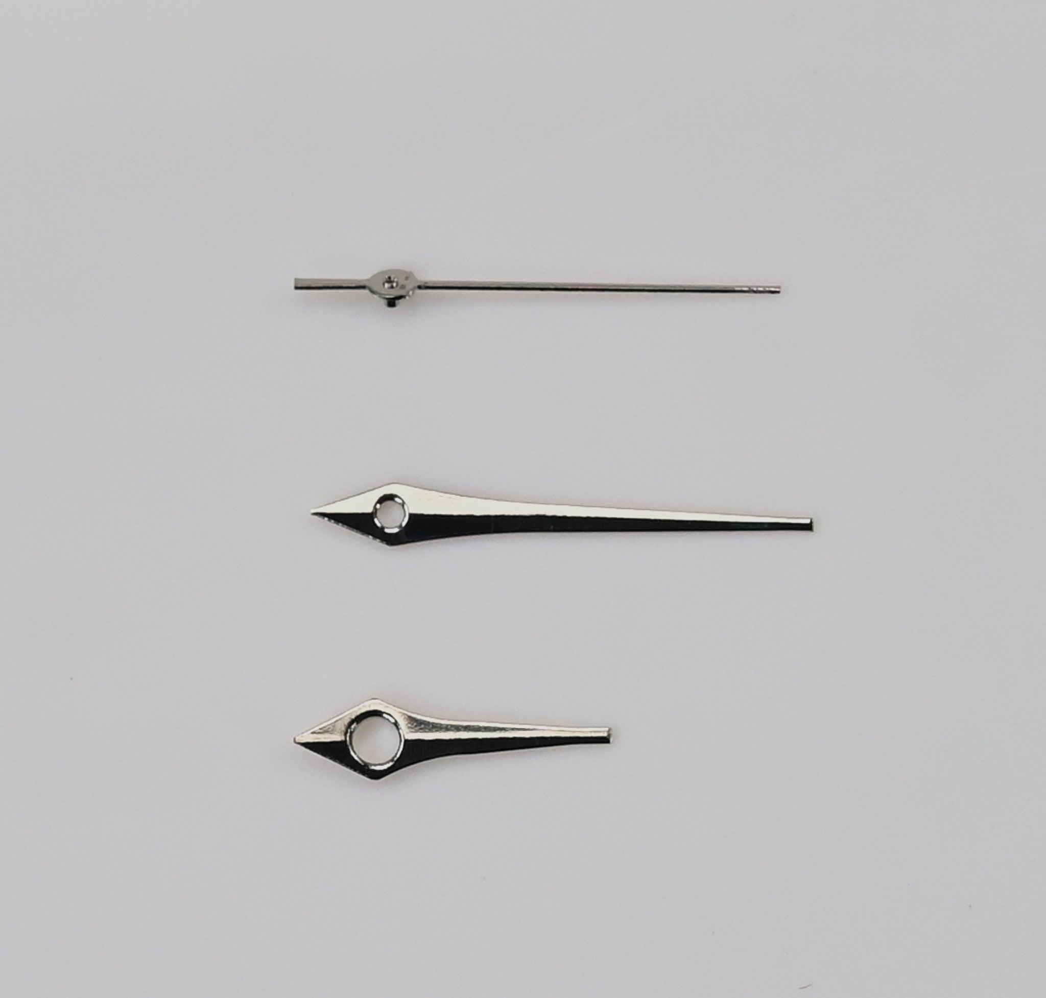 120x Sets Quartz Watch Hands Mixed Silver Steel Repairs Parts Assortment