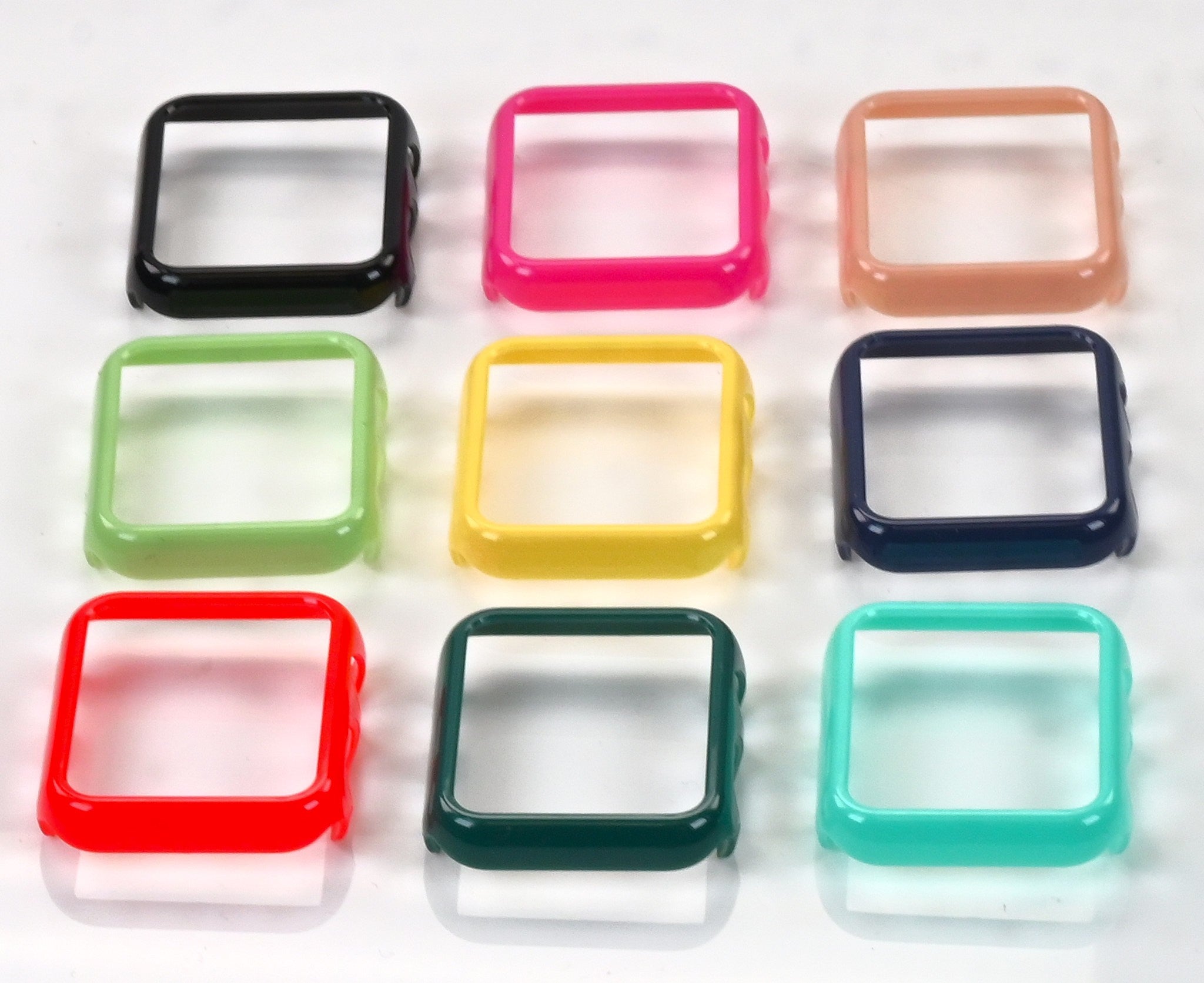 Case Bezel Cover Face For Apple Watch ALL COLOURS 38mm 42mm Custom Smart Iwatch