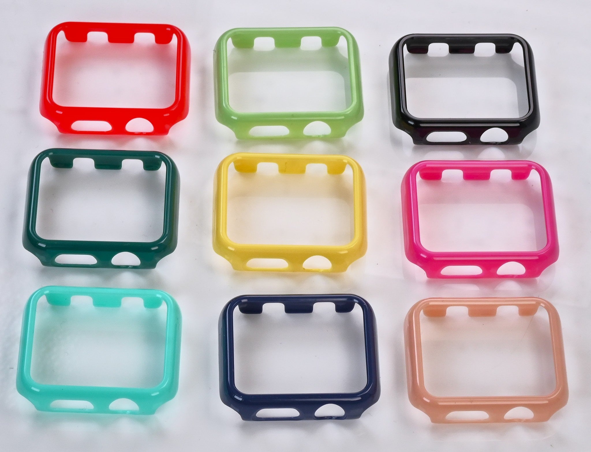 Case Bezel Cover Face For Apple Watch ALL COLOURS 38mm 42mm Custom Smart Iwatch