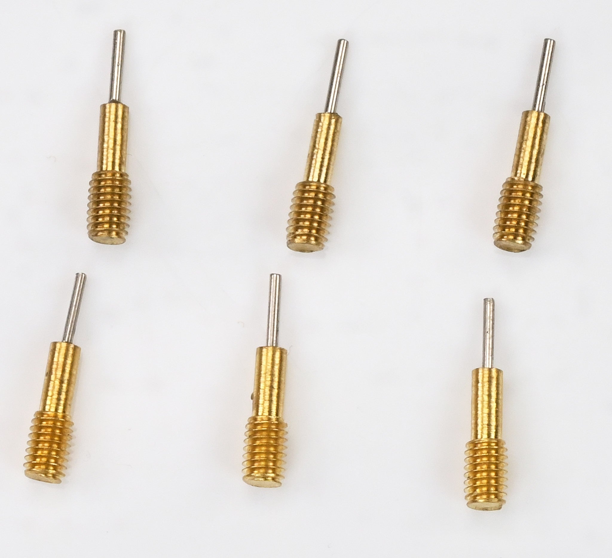 6x Spare Pins For Spring Bar And Link Remover Tools Parts Screw In watchmakers