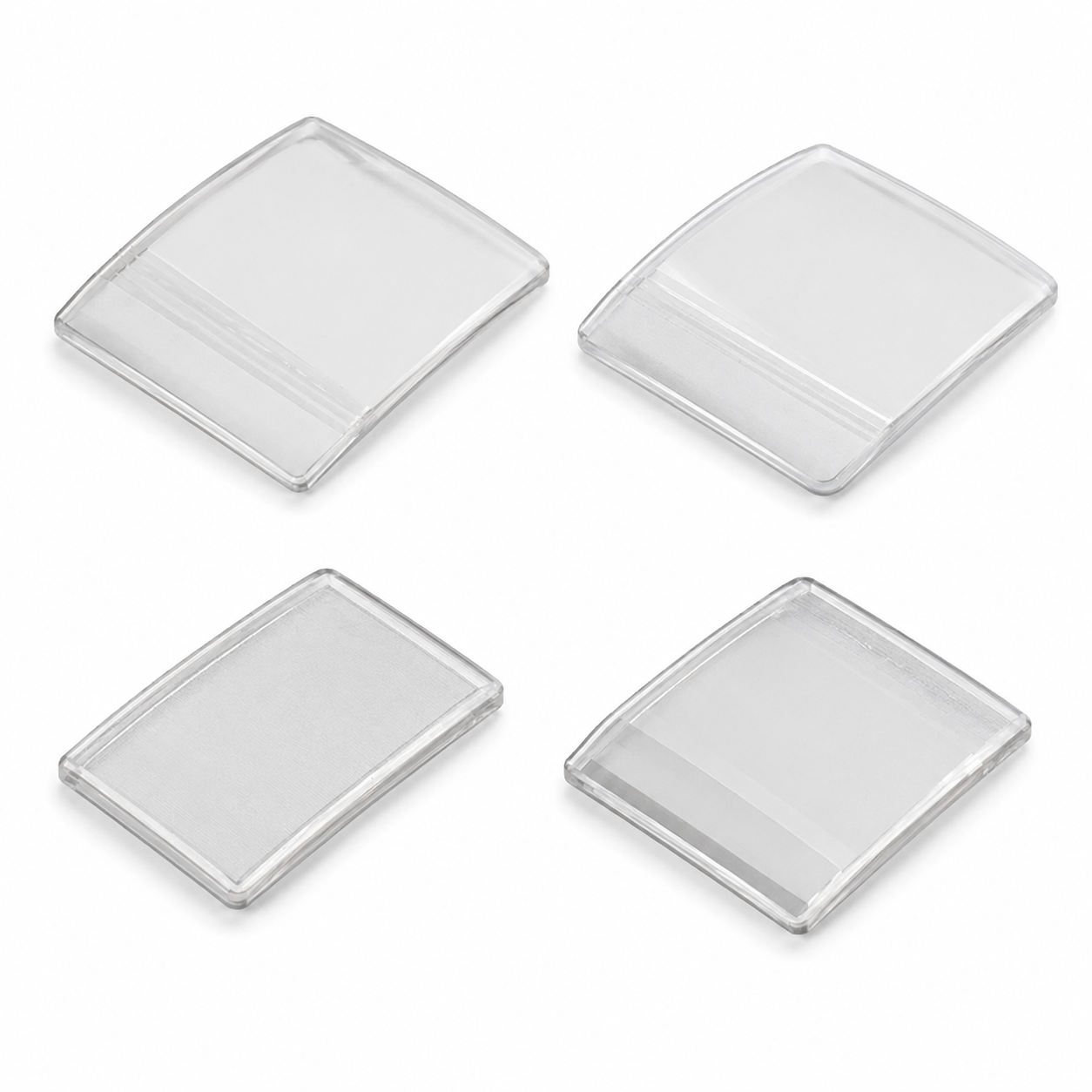 Watch Glass Crystal for Casio Square Rectangular Domed Mineral From 15.5-32.4mm