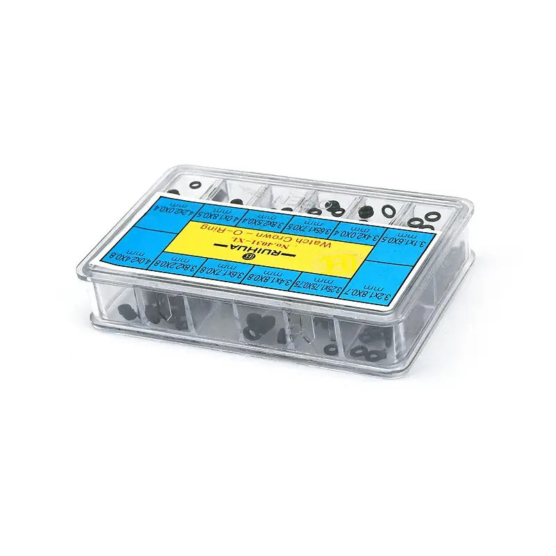 Large Crown Watch Gaskets Rubber Washer O-Ring Waterproof Seal Mixed Set Repairs