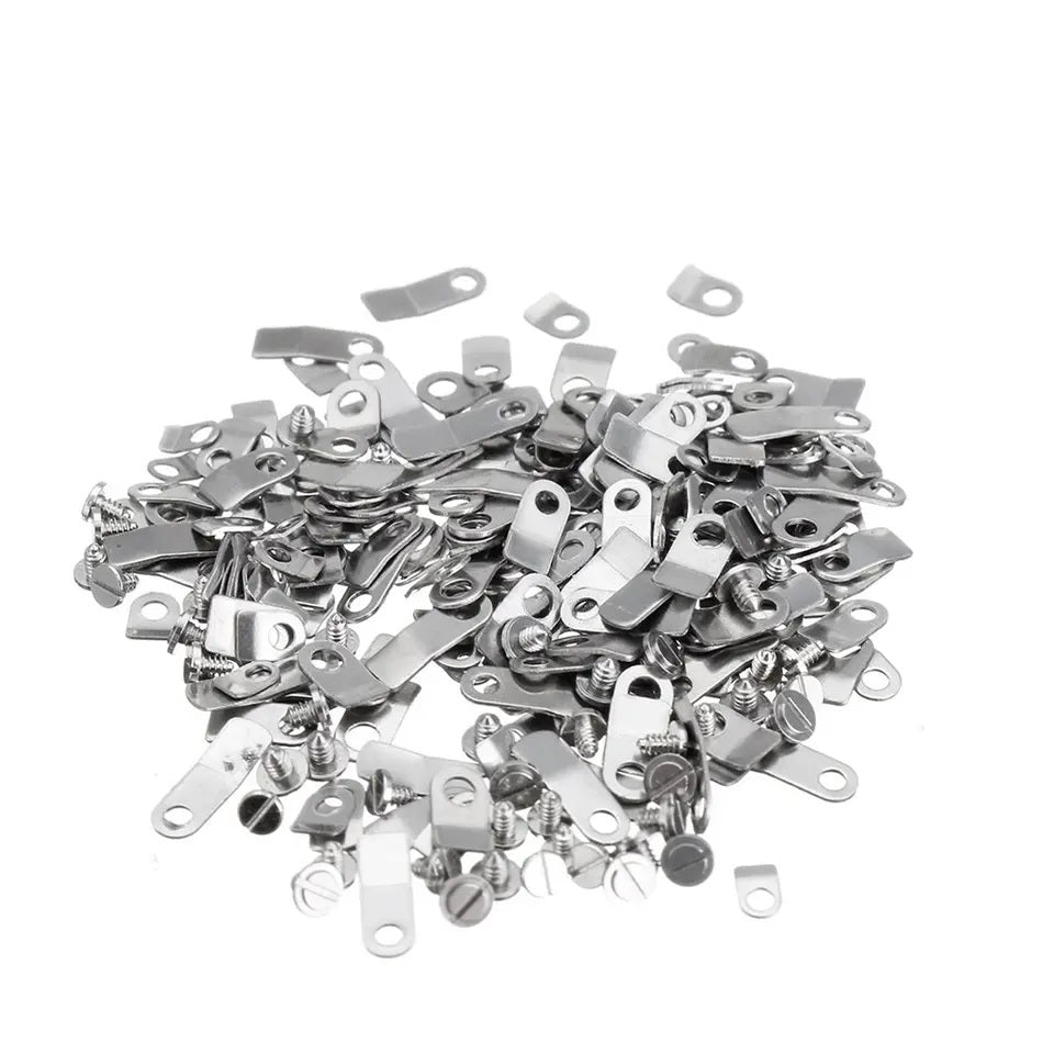 240x Watch Case Clamps Tab & Screws Movement Casing Repair Fix Kit Parts ETA New