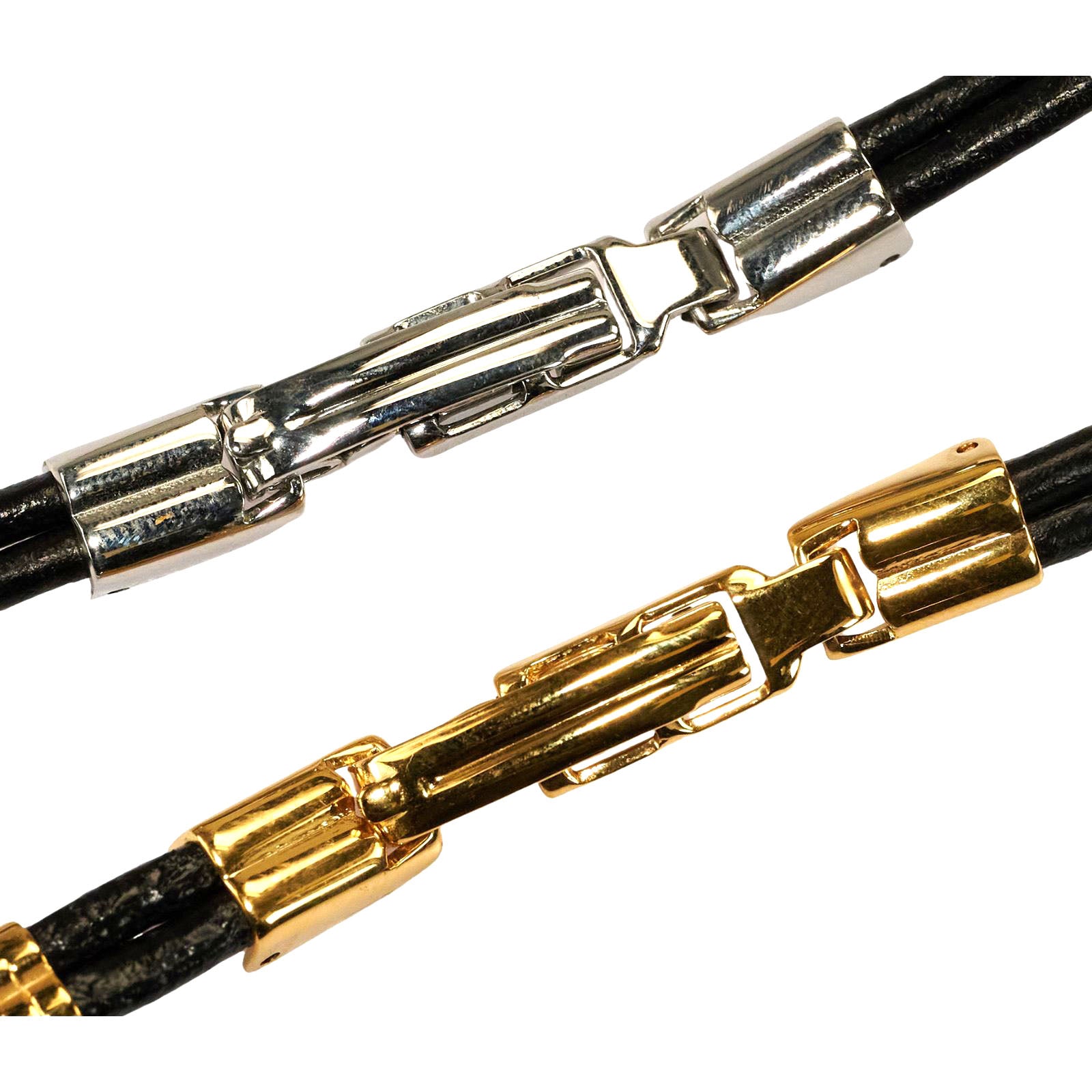 Cordette Buttefly Watch Strap Black Leather Steel Or Gold Plated Buckles Ladies