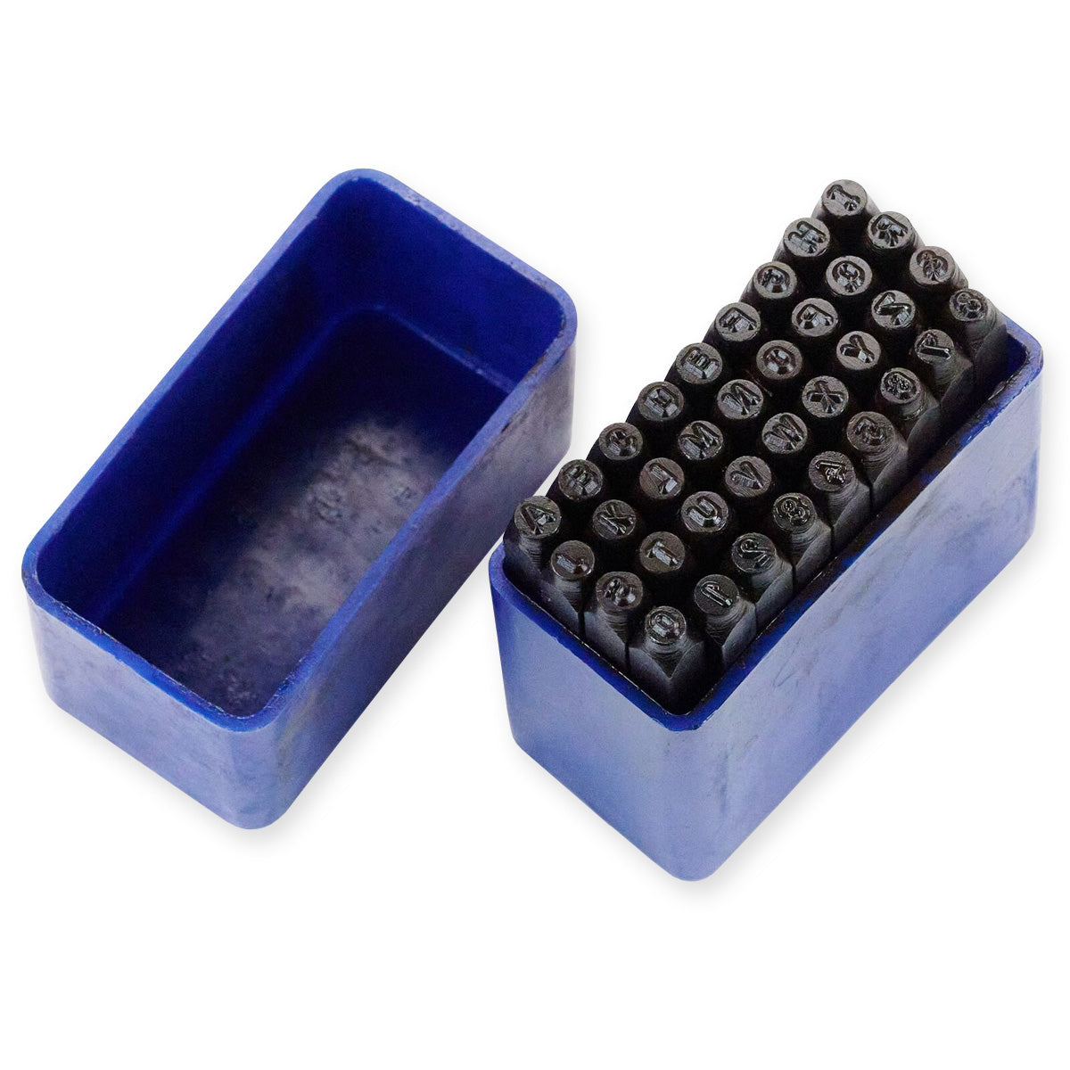 2mm Alphabet Punches A-Z & Numbers Metal Letters Steel Die Punch Stamp Set 36pc