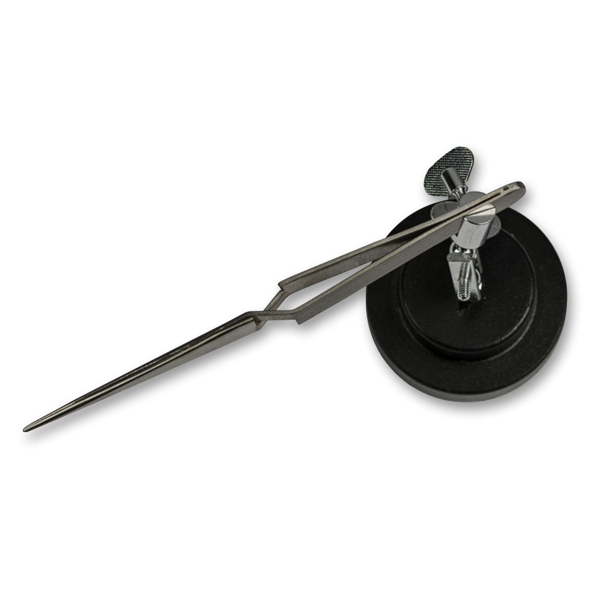 THIRD HAND STAND BASE WITH NEGATIVE LOCKING TWEEZERS HOLDER VICE CRAFT TOOL 3RD