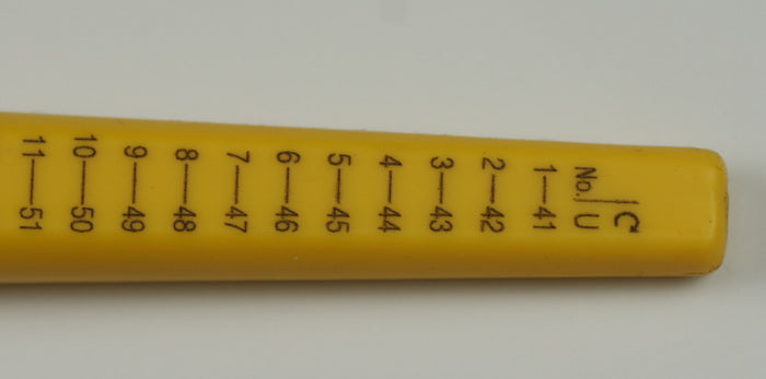 Jewellers Ring stick international European US  Circumference & Millimeters size