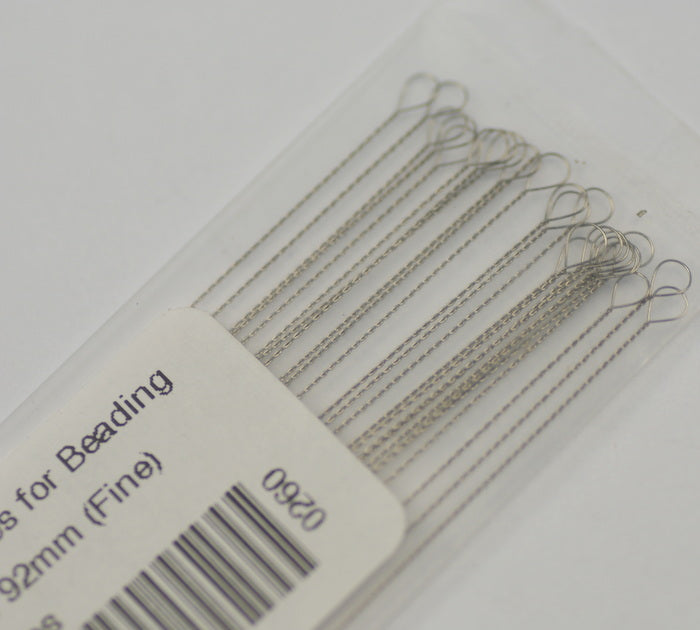 25x LARGE set Beading Needles  with eye bead twisted jewellery tools parts wire
