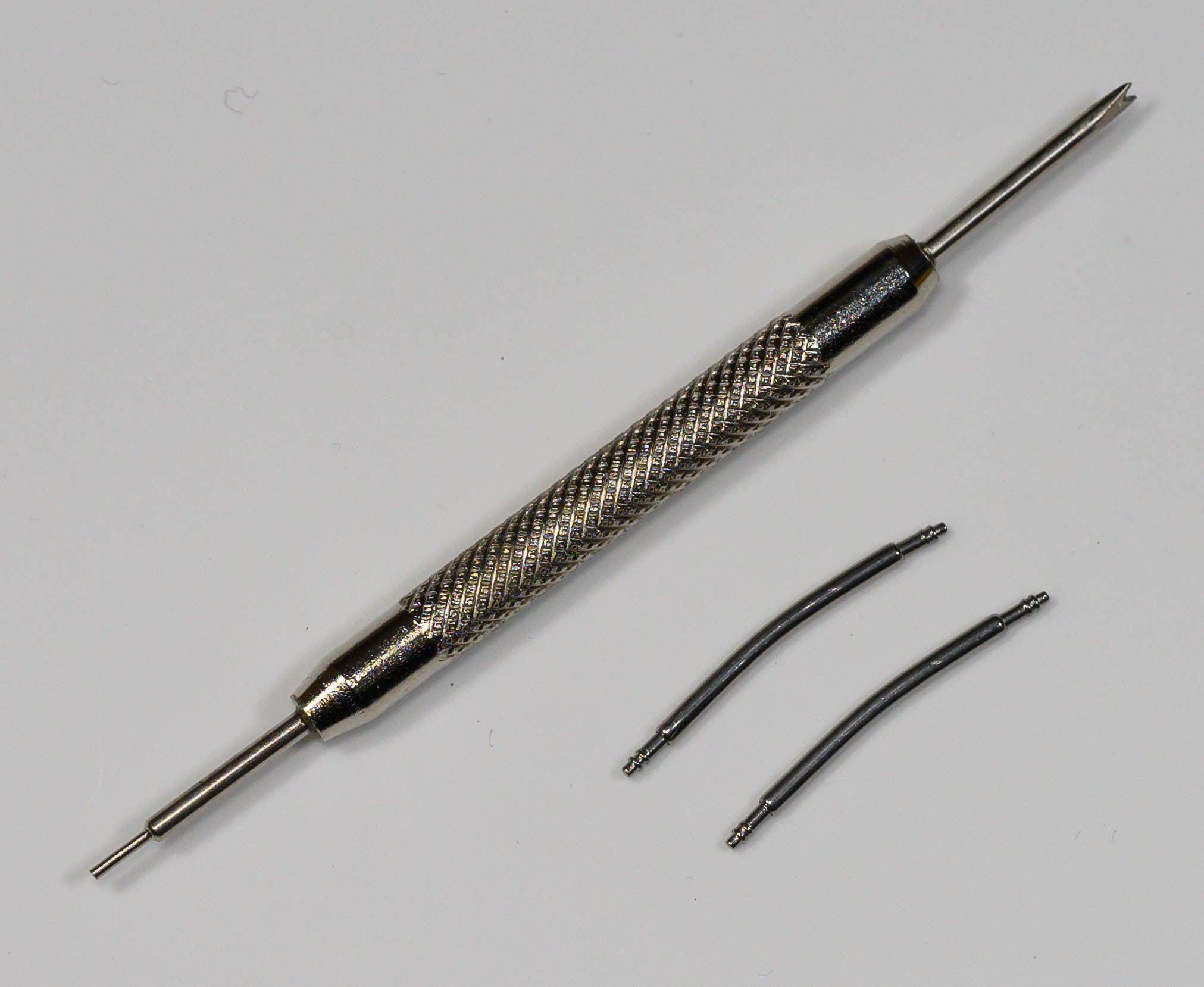 Curved Spring Bars + Tool Watch Strap Band Parts For Rolex link pins choose size