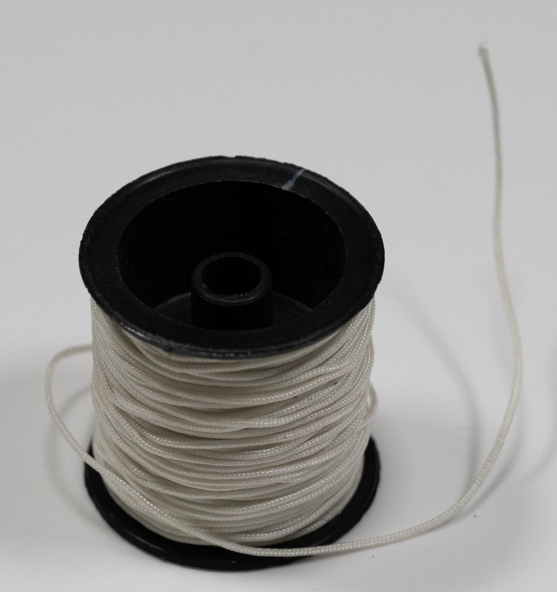 Fine Synthetic White Clock Cord 21 Feet Strong Fibre Line Rope clockmakers parts