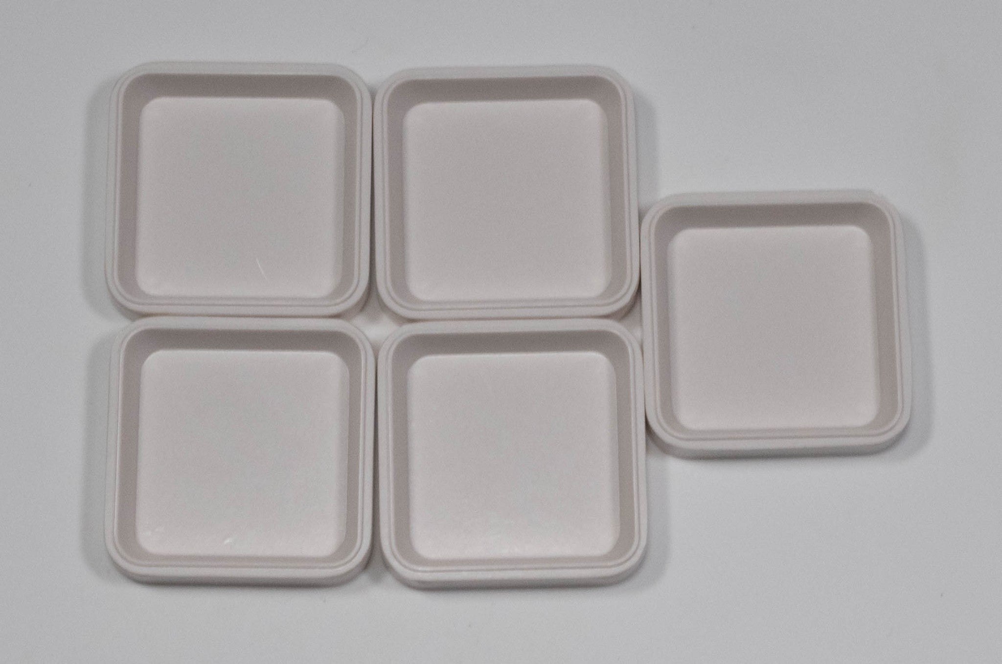 5x Watch Parts Holders Containers Watchmakers Movements Spares Repairs Trays Box