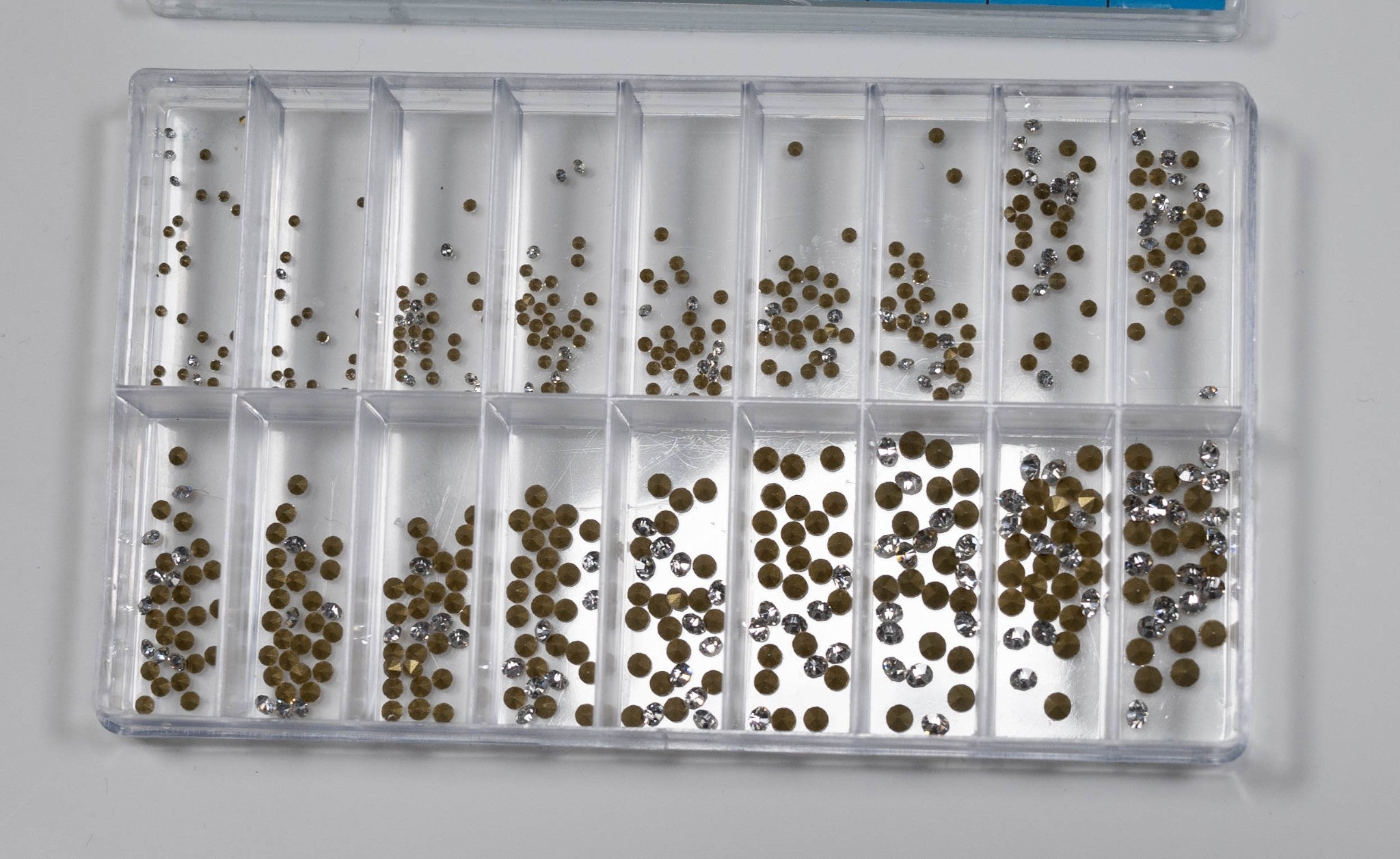 540 Cut Glass Paste Stones For Watch Cases Straps Crowns Assortment 1-3mm Design