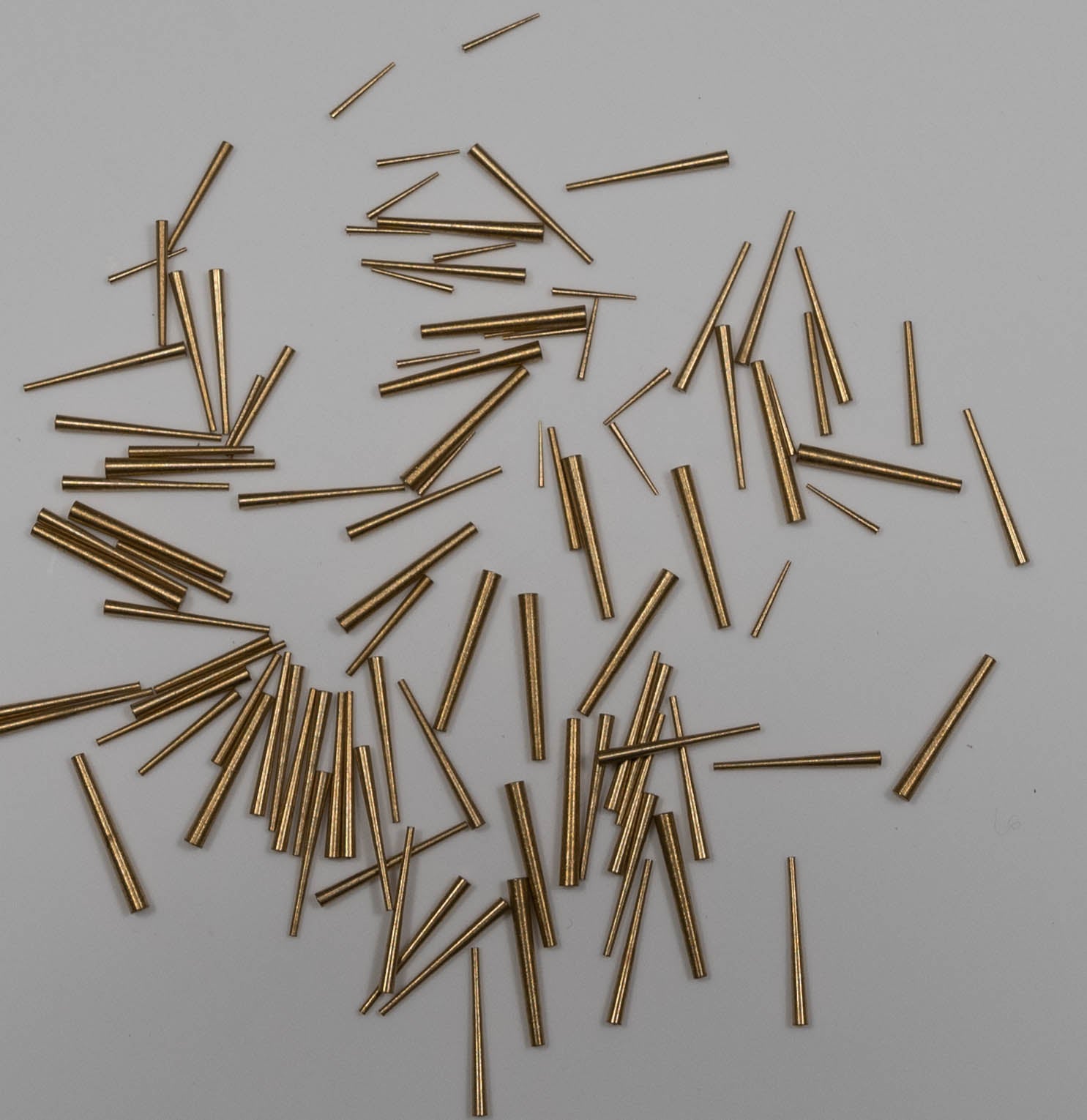 Small Brass Taper Pins 100x Watch Bracelet Pocketwatch Pin Size Repairs Tapered