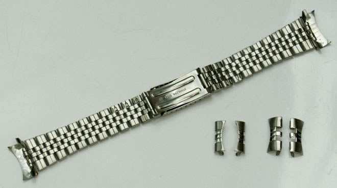 Curved Stainless Steel Jubilee 18mm - 22mm Watch Strap Bracelet Datejust Rolex