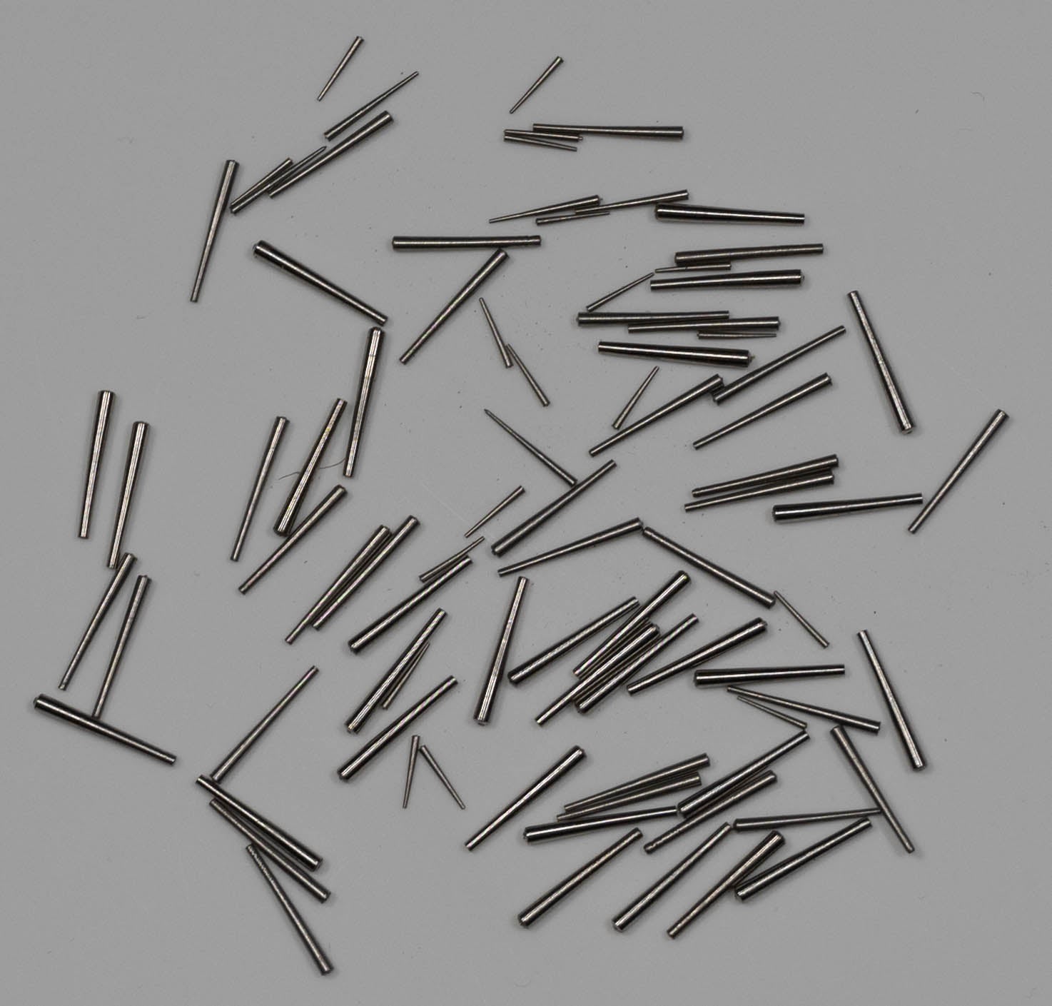 Small Steel Taper Pins 100x Watch Bracelet Pocketwatch Pin Size Repairs Tapered