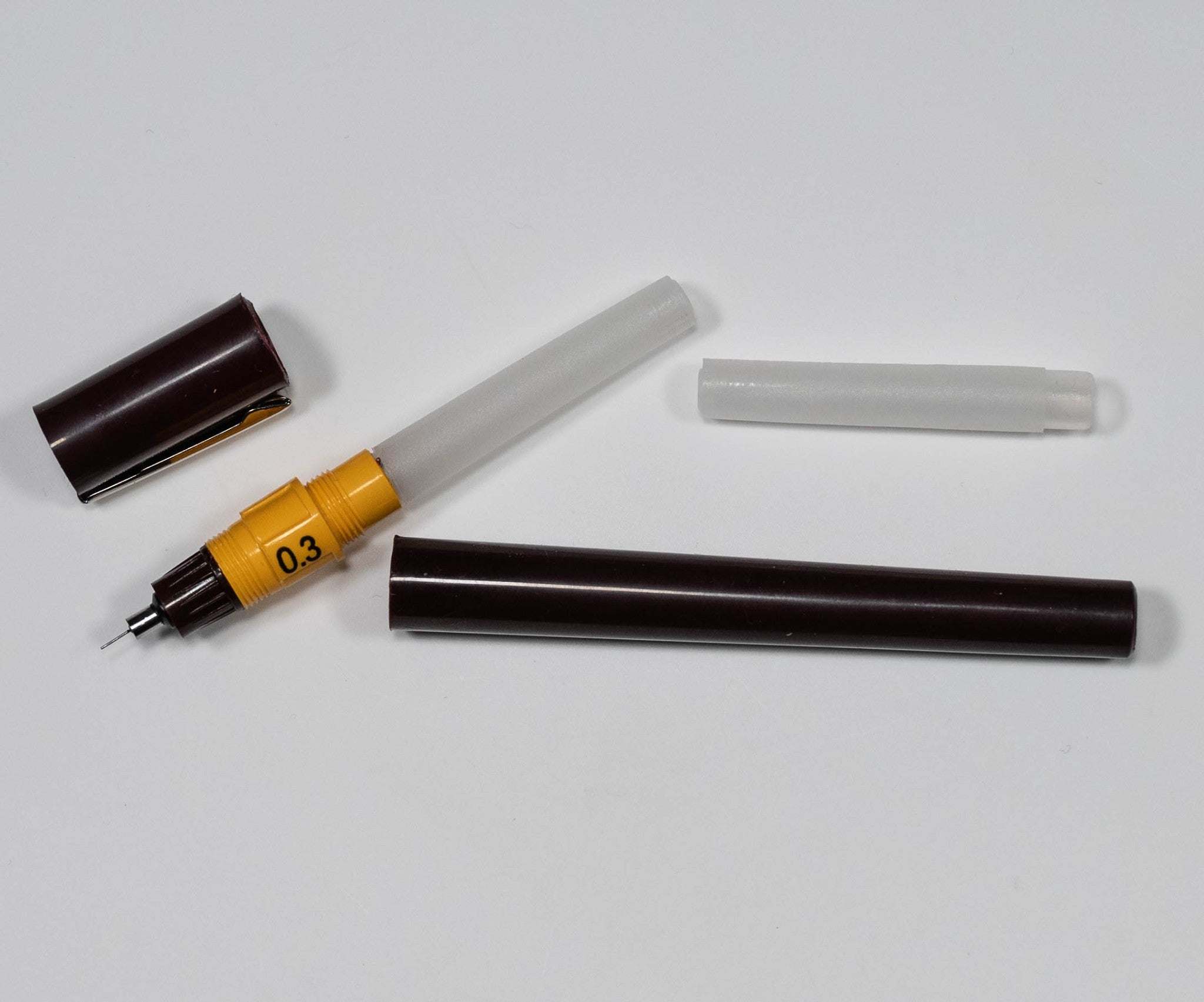 3x Oiler auto needle oil pin pen watch & pocket watch lubricant pins repair tool