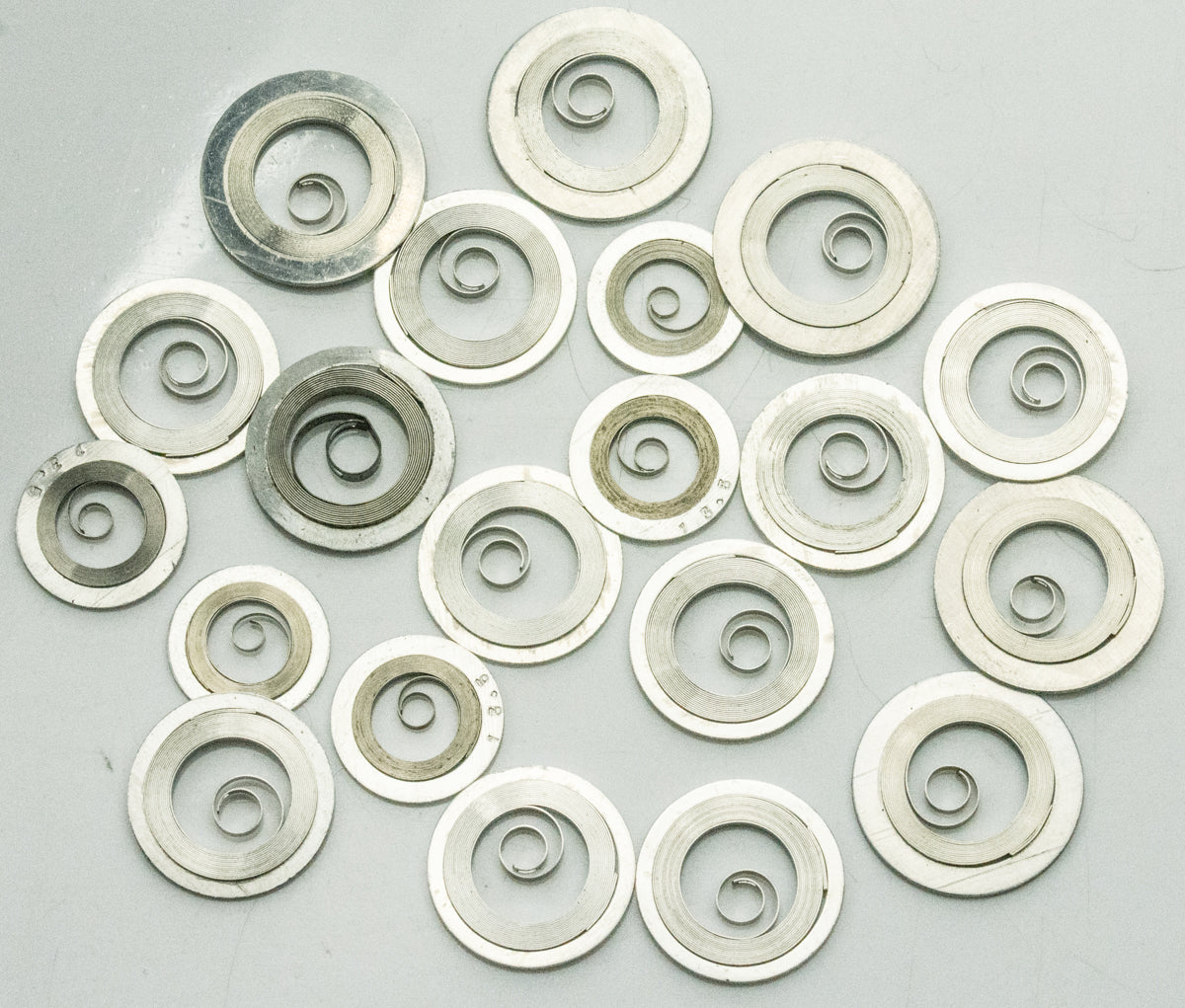 20x Pocket Watch Mainsprings assortment mechanical spring parts repair springs
