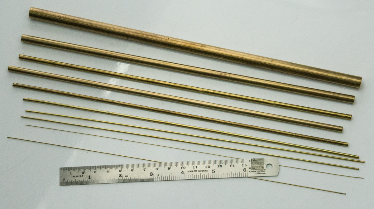 10x Clocks Bushing Solid Wire Brass 11" Pivot Bushes Grandfather Wall Mantle