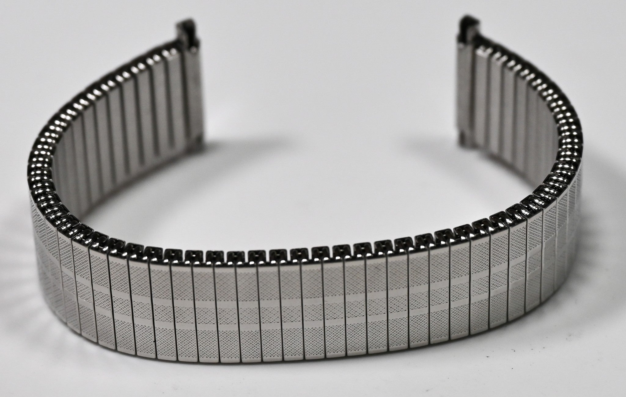 Stretchy Expandable Watch Strap Bracelet Stainless Steel 18mm - 22mm Expander