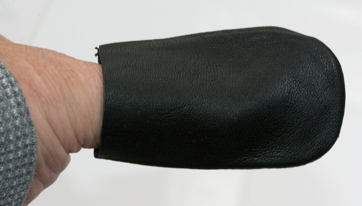 3x Soft Leather Safety Thumb Finger Guard Protection Protector Jewellery Craft