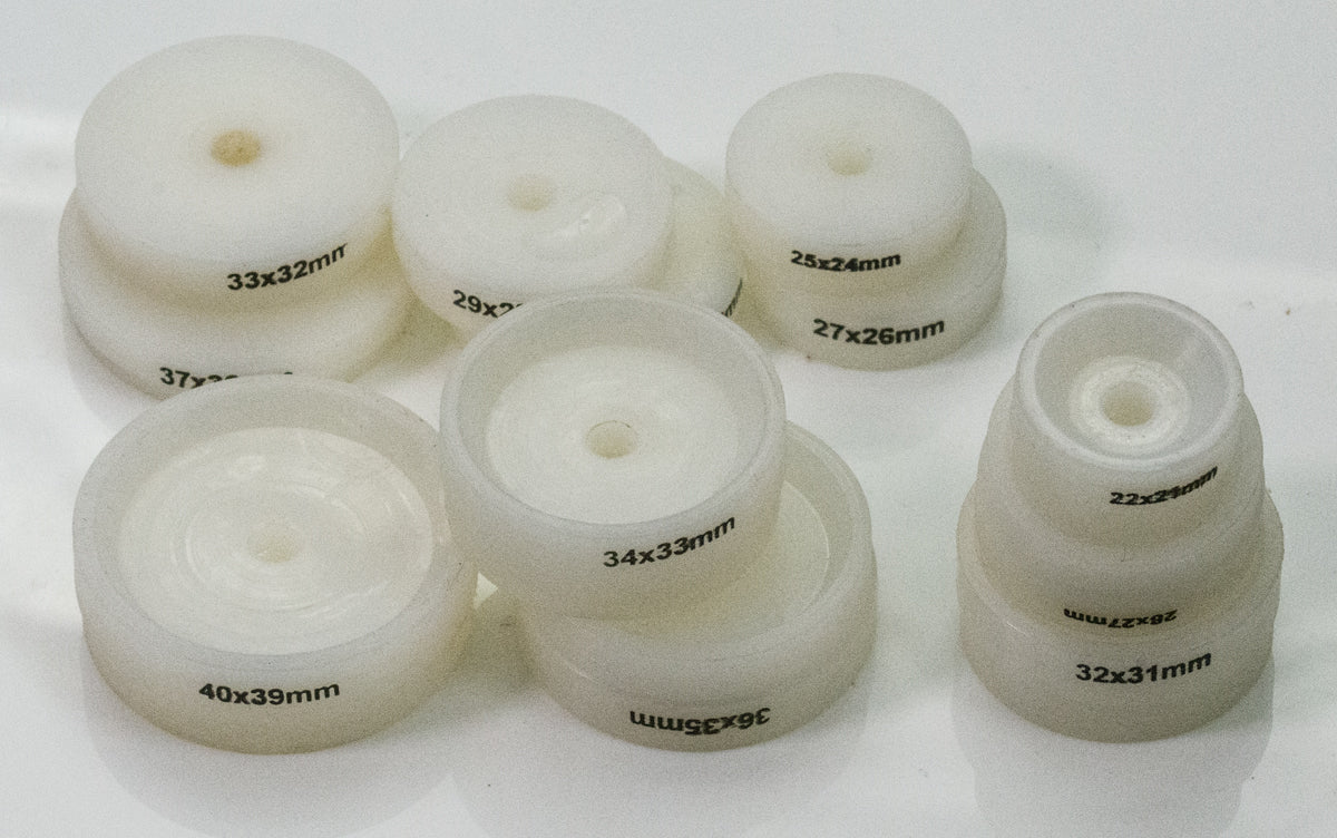 Quality Nylon Dies Watch Press Fitting glass crystal & Case Backs Repairs Tool