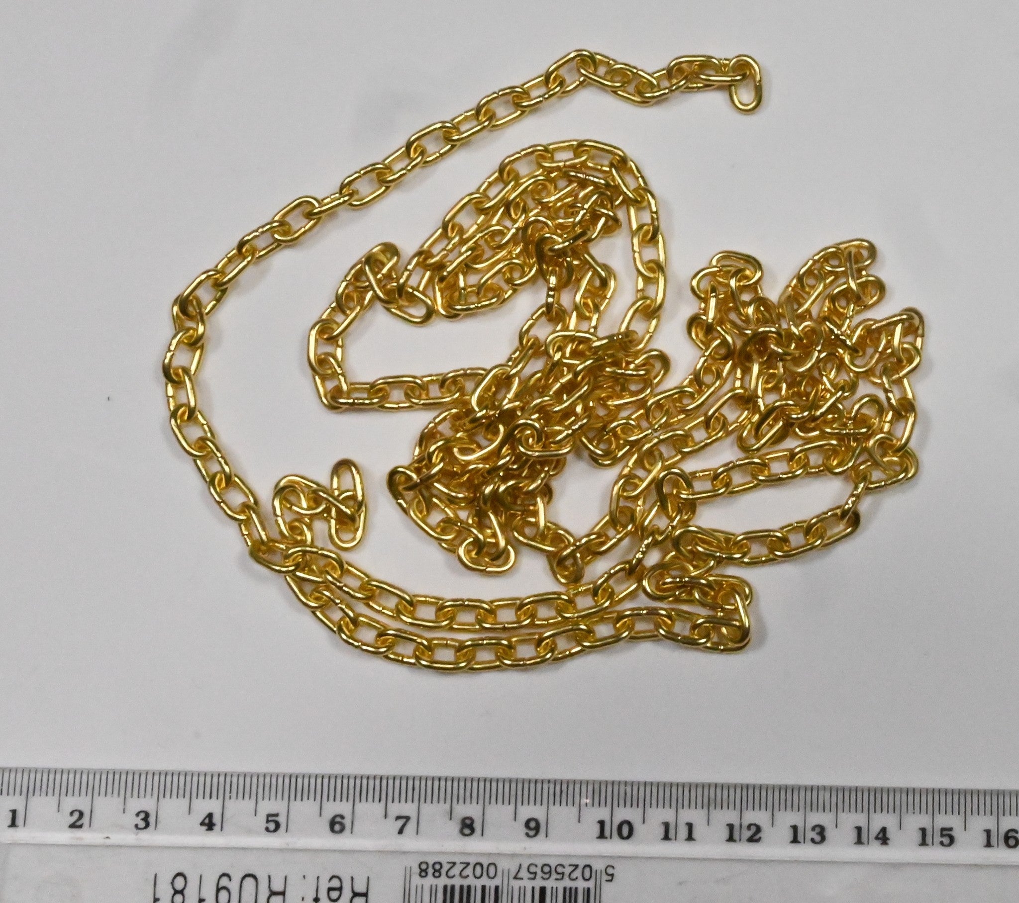 2m Cuckoo Clock Chain Brass Steel 47 Links Per Foot Long Case Grandfather Regula