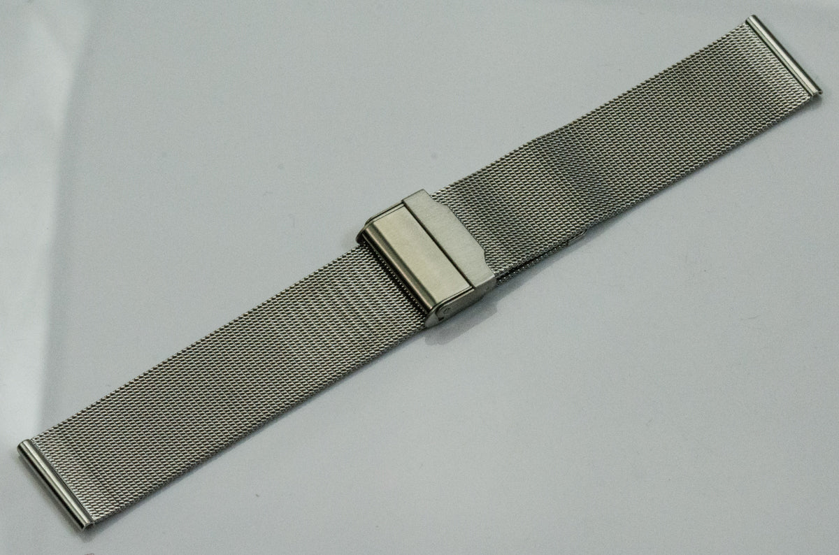 Stainless Steel Fine Mesh Watch Bracelet Milanese Sliding Buckle Strap UK Skagen