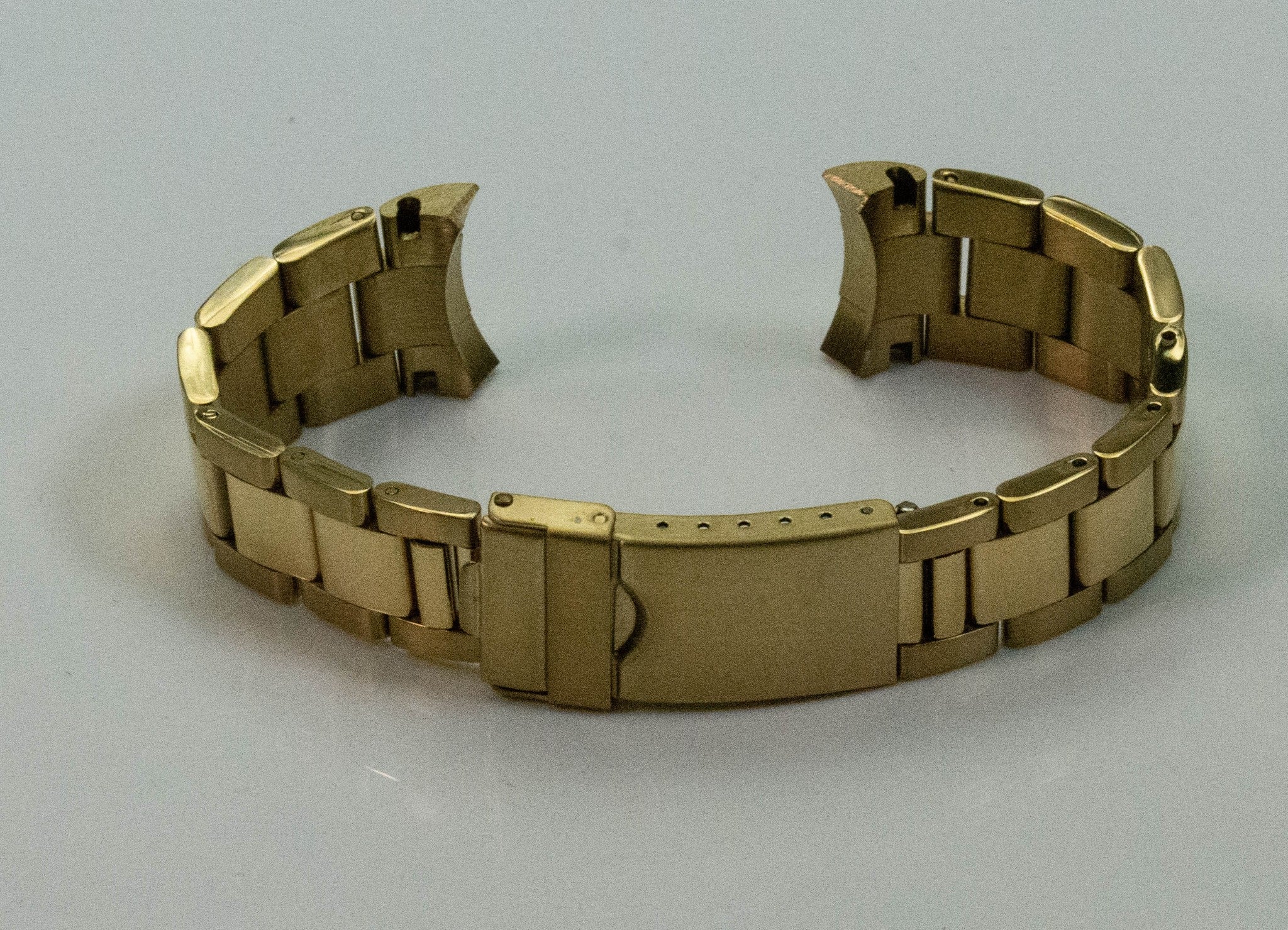 Solid Links Curved End 20mm For Rolex Oyster Steel Watch Bracelet Strap Datejust