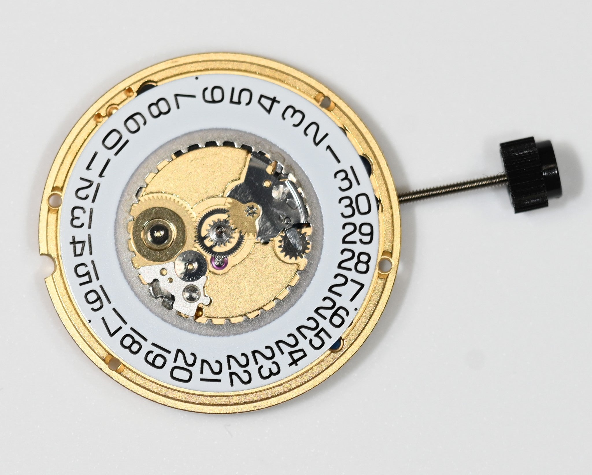 ETA 955.412 Watch Movement Quartz Swiss Replacement Repairs Battery New Gold