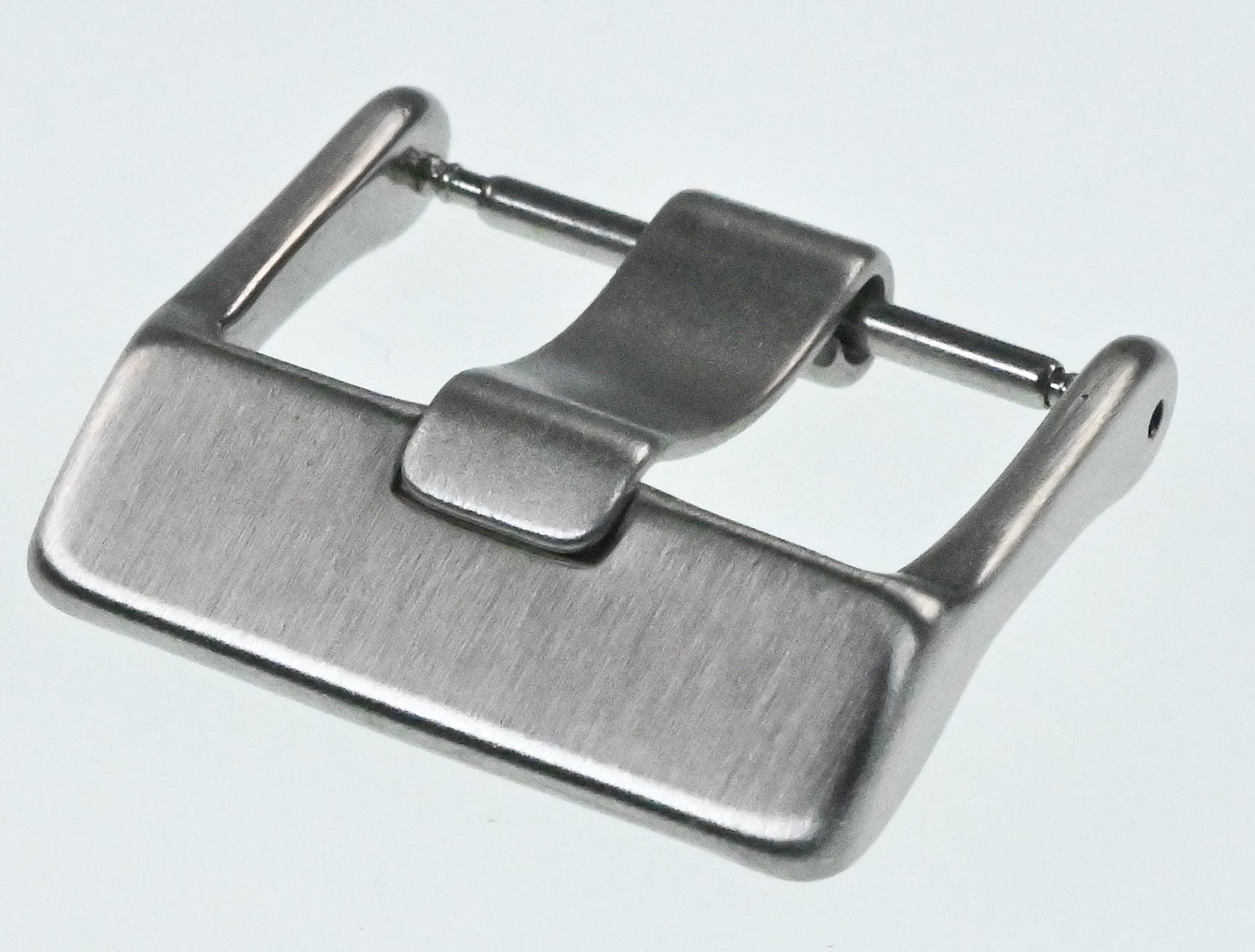 Watch Strap Buckle Satin Steel Omega Planet Ocean Style Wide Tongue Strap Band