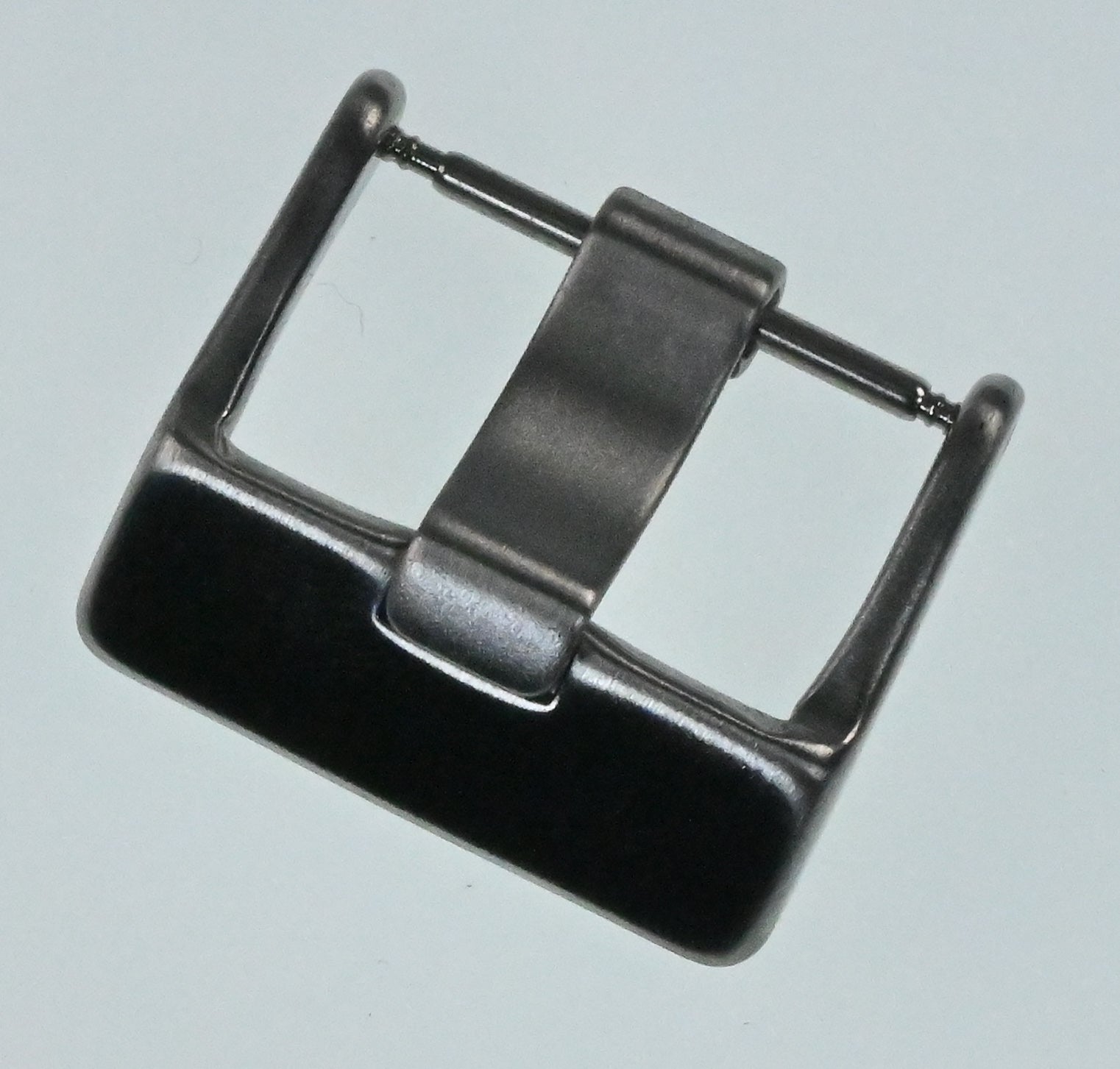 Watch Strap Buckle Satin Steel Omega Planet Ocean Style Wide Tongue Strap Band