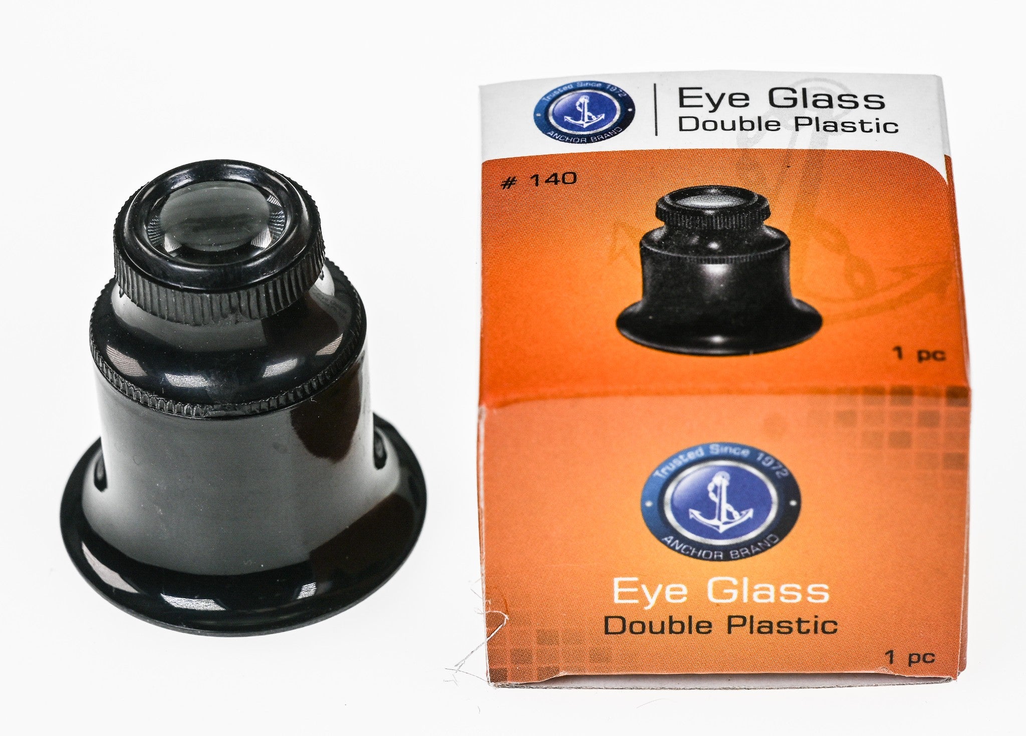 Double Lens Eyeglass Loupe Close In Magnifier 10x To 20x Watch Repair Magnifying