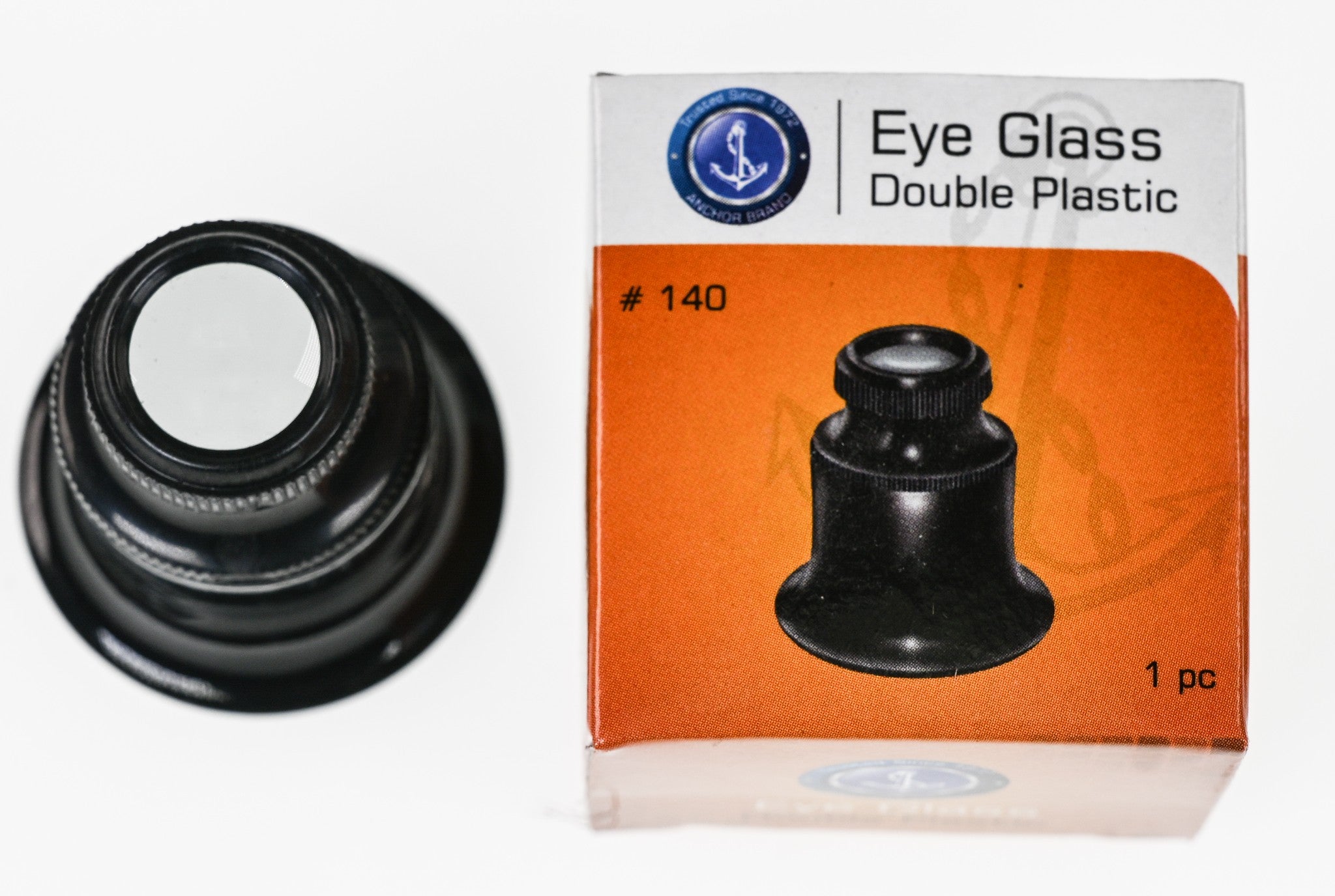 Double Lens Eyeglass Loupe Close In Magnifier 10x To 20x Watch Repair Magnifying