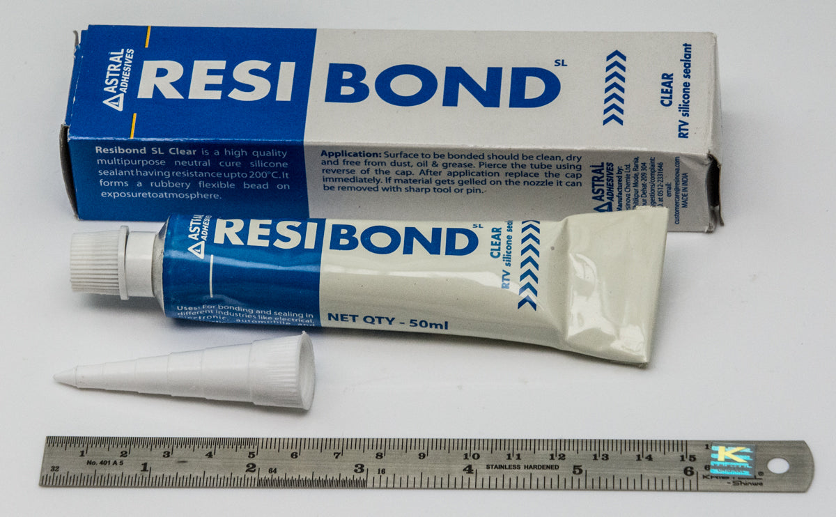 50g RESIBOND Watch crystal glass clear sealant glue acrylic mineral watchmakers