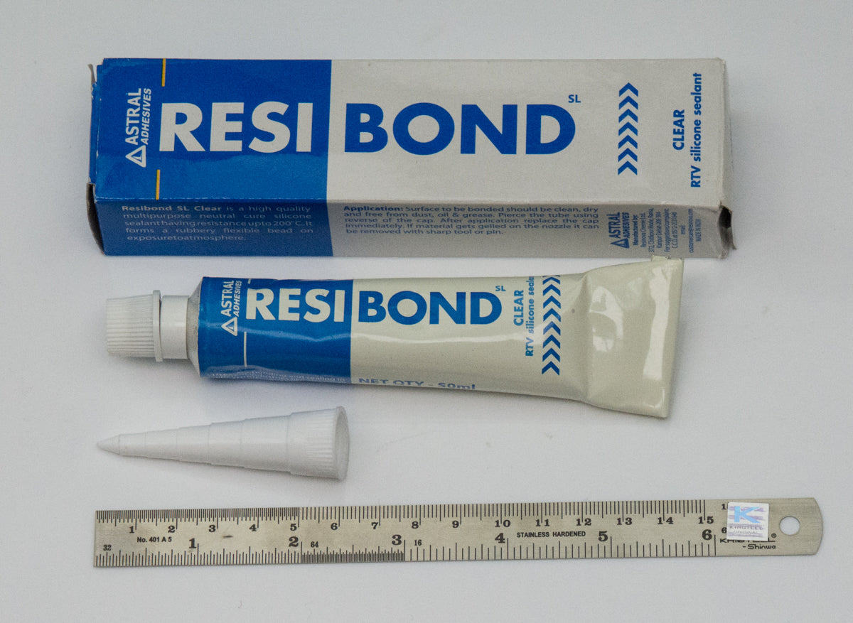 50g RESIBOND Watch crystal glass clear sealant glue acrylic mineral watchmakers